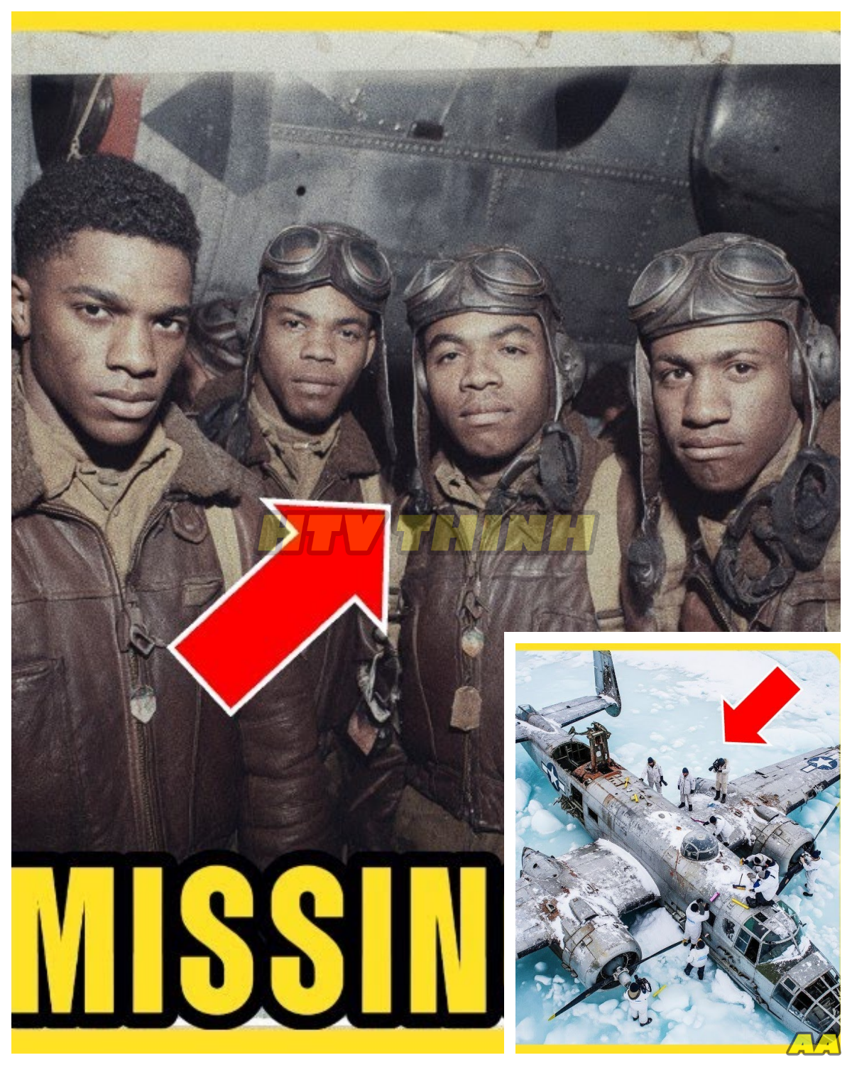 A WWII Bomber Vanished in 1944 — 60 Years Later Hikers Found It Frozen in a Glacier !!!