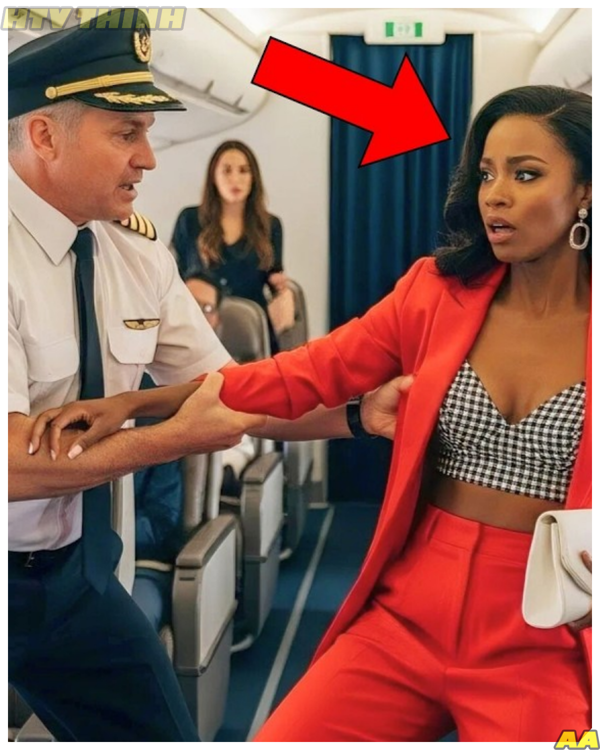 Pilot Orders Black Woman to Move Seats — Has No Idea She’s the Billionaire Who Owns the Plane !!!