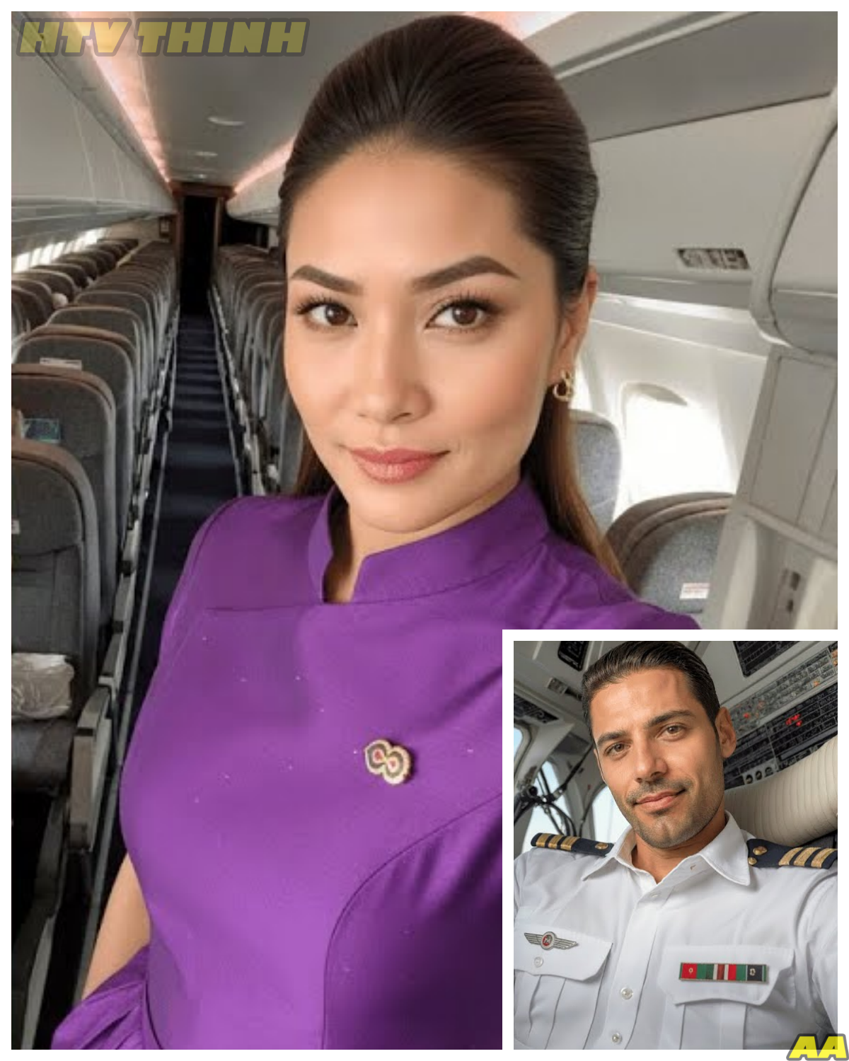 Married Abu Dhabi Pilot’s 7-Year Affair With Thai Stewardess Discovered Mid-Flight Turns Deadly !!!