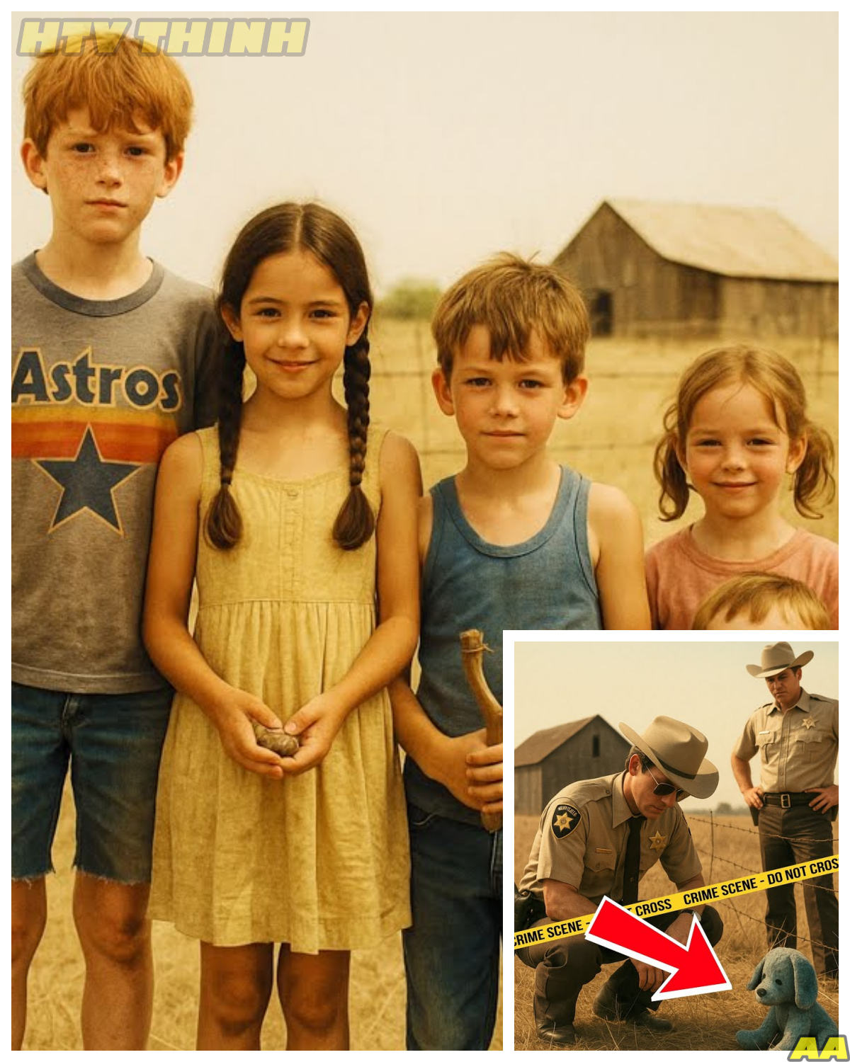 Five Kids Vanished on a Texas Morning in 1983 — Clue Found in 2024 Changed the Whole Investigation !!!