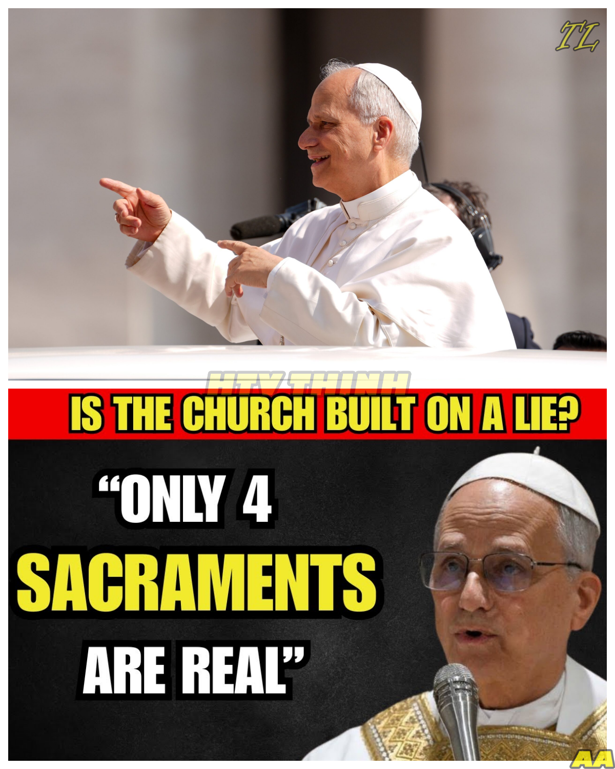 THE TRUTH THAT SHATTERED FAITH: POPE LEO XIV’S REVOLUTIONARY REVELATION!!!  In a gripping tale of faith and betrayal, Pope Leo XIV uncovers a hidden truth within the Vatican’s deepest archives that threatens to dismantle the very foundation of Catholic doctrine. As he prepares to announce that only four sacraments are divinely instituted, the clock is ticking down to a pivotal address that could fracture the Church and ignite a global crisis. With Cardinal Rossy and other high-ranking officials in a race against time to convince him to reconsider, tensions rise as whispers of heresy and rebellion echo through the hallowed halls. The stakes are not just theological; they are personal, as Leo grapples with the moral implications of his revelations, risking his papacy and the unity of millions of believers. As a storm brews over Rome, the Pope must decide whether to uphold the truth or maintain the status quo, leaving audiences to wonder: will his courage lead to redemption or ruin? What will be the cost of unveiling the truth?