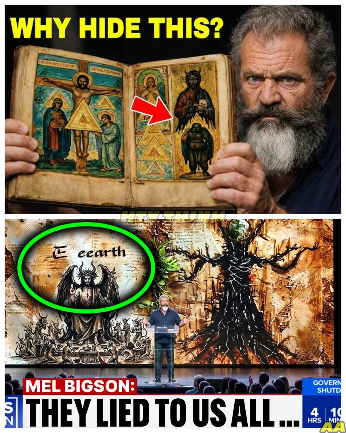 UNVEILING THE HIDDEN JESUS: MEL GIBSON’S REVOLUTIONARY FILM REVEALS ALL!!!  In a groundbreaking revelation, Mel Gibson embarks on an audacious cinematic journey to resurrect the untold story of Jesus Christ, drawing from the enigmatic depths of the Ethiopian Orthodox Bible. As he prepares to unveil a version of Christ that defies centuries of Western interpretation, Gibson’s film promises to explore the cosmic and terrifying dimensions of the divine, including a descent into hell and encounters with fallen angels. This is not just a sequel to The Passion of the Christ; it’s a radical reimagining that challenges everything we think we know about Jesus. With a staggering budget and a release date set for Good Friday 2027, anticipation builds as scholars and theologians brace for the impact of these revelations. What truths have been buried for centuries, and what will this mean for the future of Christianity? As the film intertwines ancient texts with modern storytelling, one question looms large: will the world be ready to confront the Jesus that history has tried to erase?