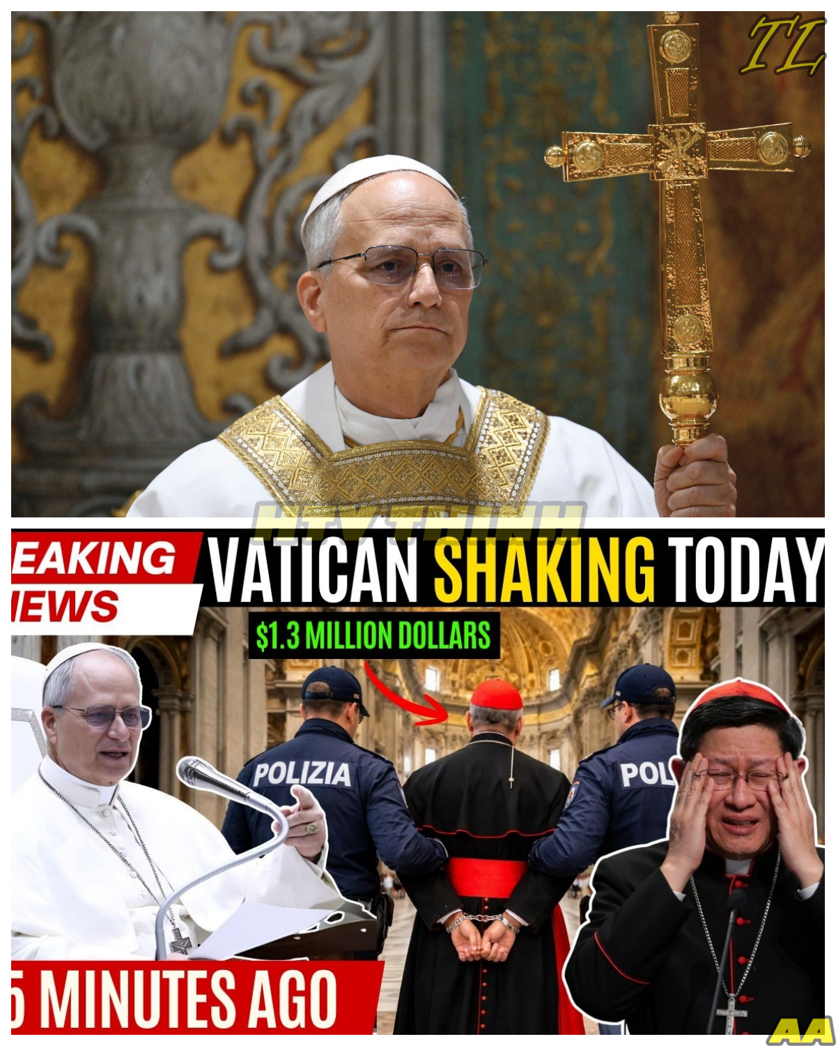 VATICAN IN TURMOIL: POPE LEO 14’S SHOCKING RESIGNATIONS SIGNAL A CRISIS!!! In a moment that could reshape the Catholic Church forever, Pope Leo 14 has accepted the resignations of two high-ranking church leaders on the same day, sending shockwaves through the Vatican and beyond. The abrupt fall from grace of Bishop Emanuel Shaleta, arrested for embezzlement, and Cardinal Luis Rafael Sako, who stepped down amid scandal, marks a pivotal shift in the church’s power dynamics. With a history of protecting its own, the Vatican’s silence on these resignations speaks volumes about a deep-seated restructuring that has been quietly unfolding since Pope Leo took office. As the pontiff methodically dismantles a system that once shielded its leaders from accountability, the implications for the Catholic community are profound—especially for the vulnerable congregations affected by these betrayals. What does this mean for the future of the church, and who will be next as the walls of this ancient institution begin to crumble? The answers could redefine faith and leadership in a world desperate for transparency.