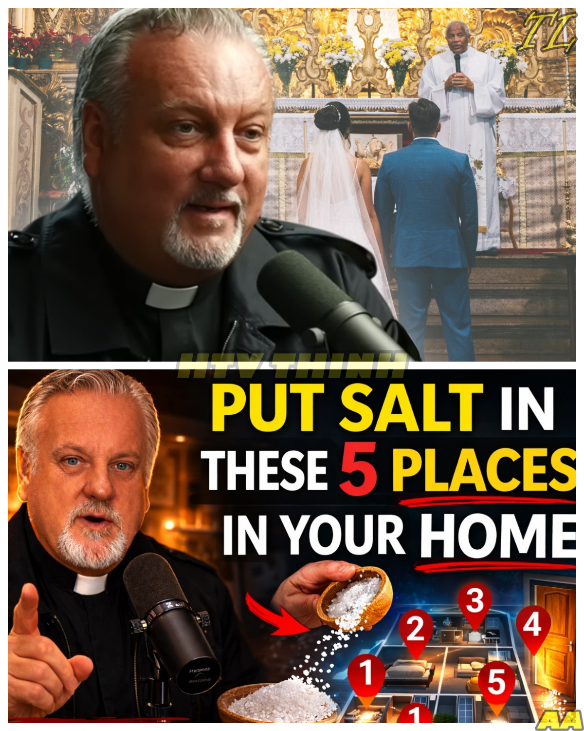 TRANSFORM YOUR HOME: THE POWER OF SALT AND FAITH REVEALED!!! In a world where spiritual heaviness can seep into the very walls of our homes, one simple yet profound act may hold the key to restoring peace and joy. Father Dan Reehil reveals a transformative practice that involves using salt—an ancient symbol of purity and preservation—to reclaim your living space from negativity and fear. As he guides you through five strategic locations to place this humble ingredient, he emphasizes the importance of faith and intention behind each act. From the front door to the windows, each pinch of salt becomes a declaration that your home belongs to the Lord, inviting divine protection and healing. But as you embark on this spiritual journey, you must confront the shadows of the past that linger in your home. Will you have the courage to break free from the chains of old wounds and allow the light of faith to fill your life? The answer could change everything in your sanctuary.