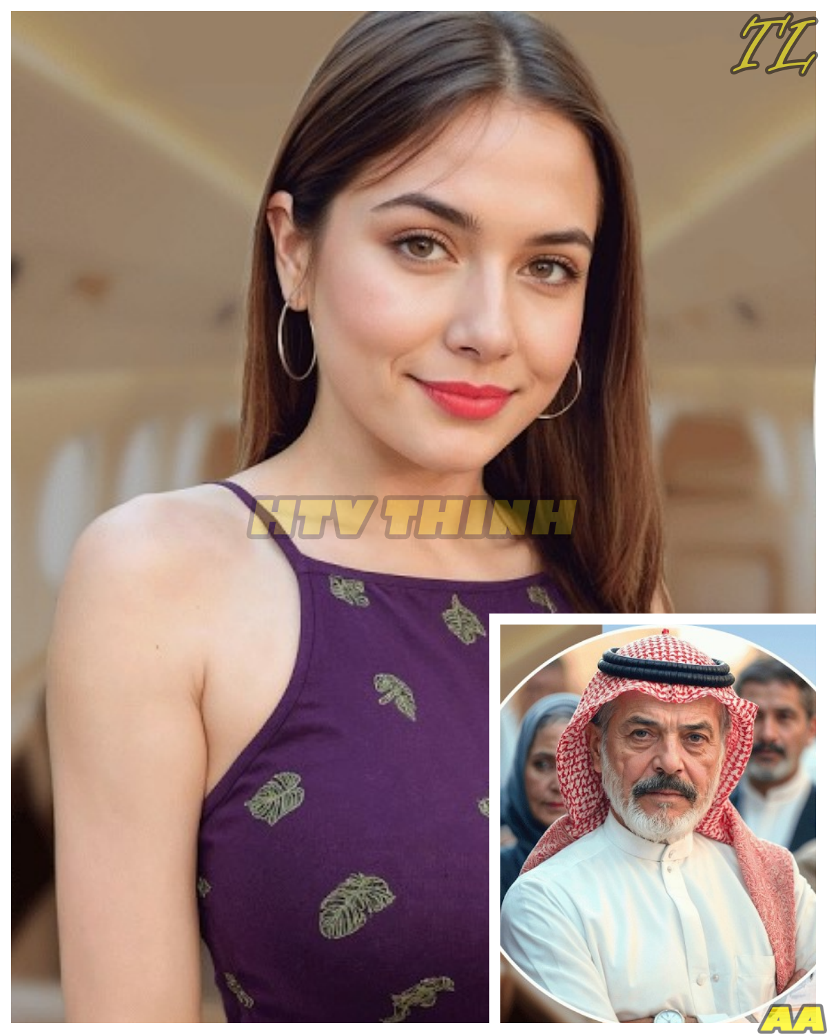 American Tourist Affair With 70 Year Old Dubai Oil Magnate Ends in His Private Jet !!!