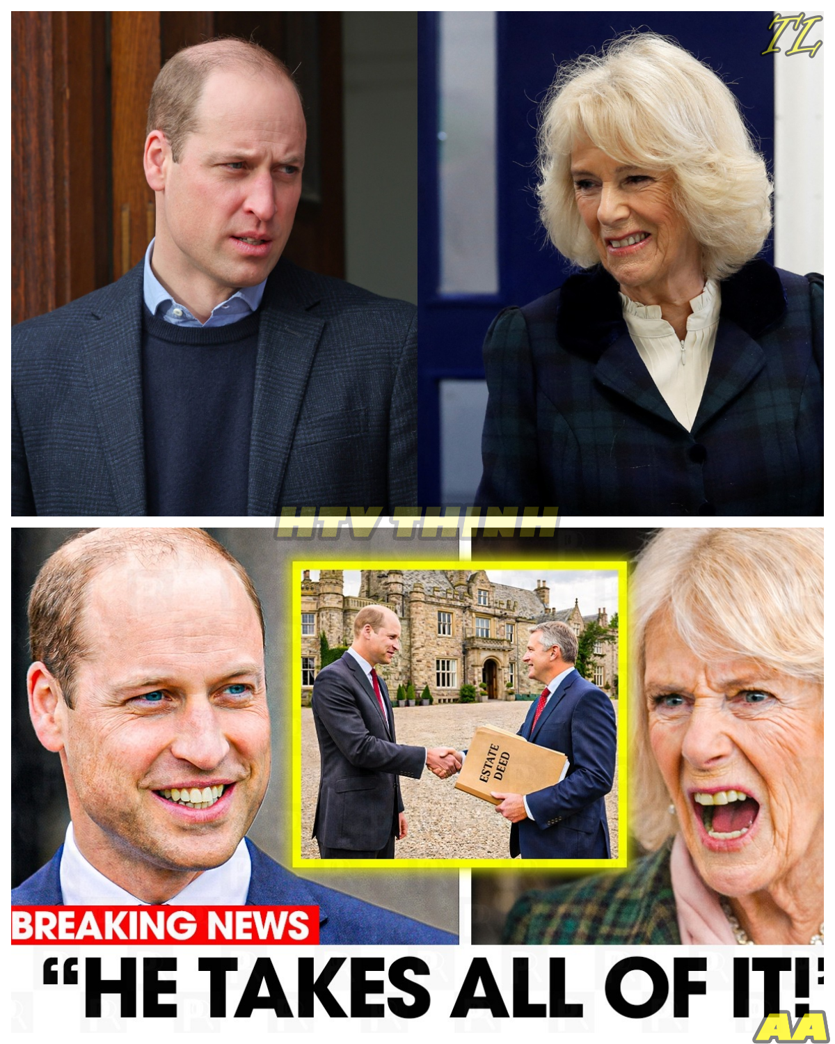 IT’S OVER! William Becomes Owner Of Queen’s Estate — Camilla’s Family Is DEVASTATED !!!
