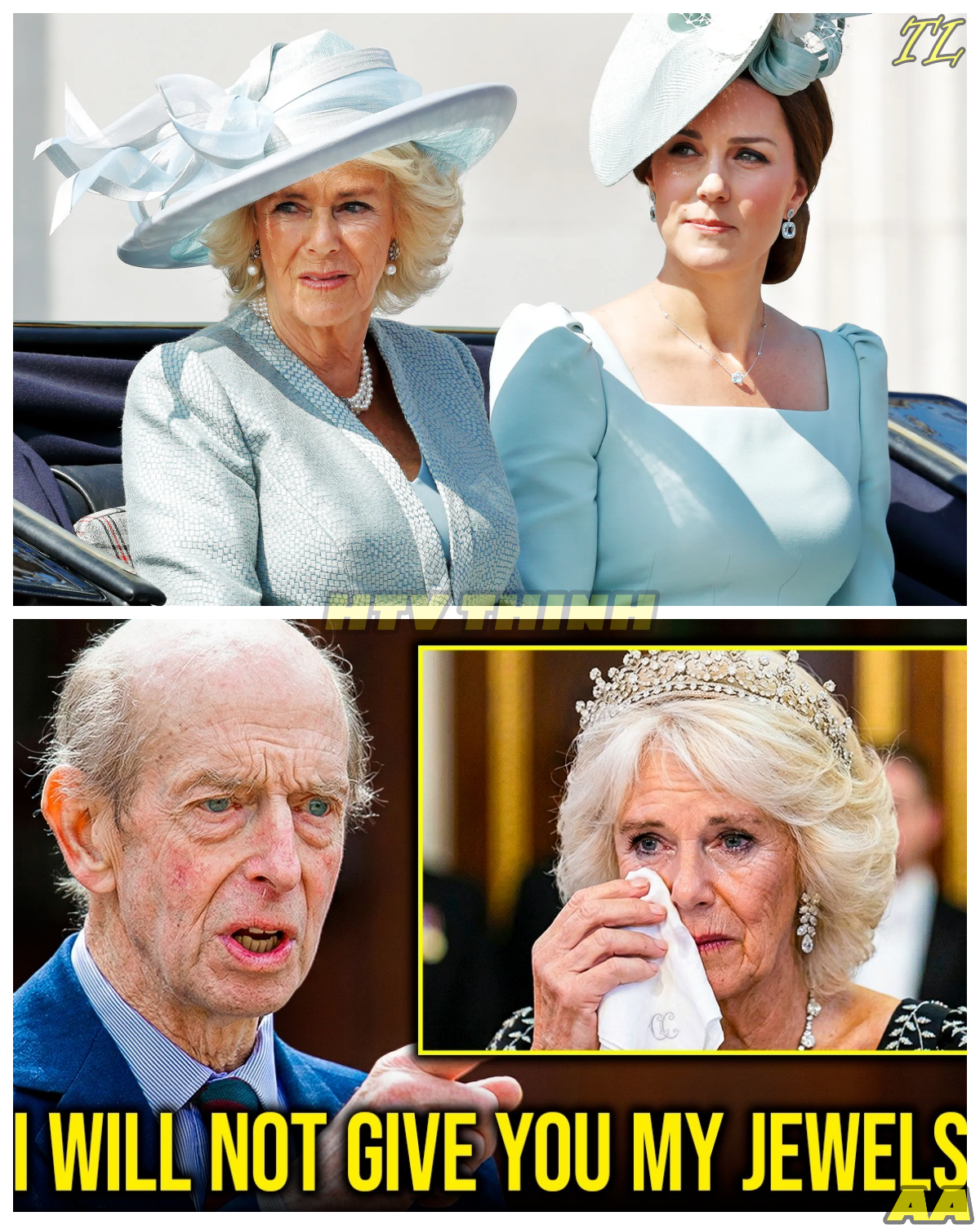 Duke of Kent FINALLY Confesses “Catherine Must Inherit My Crown Jewels, Not Camilla” !!!