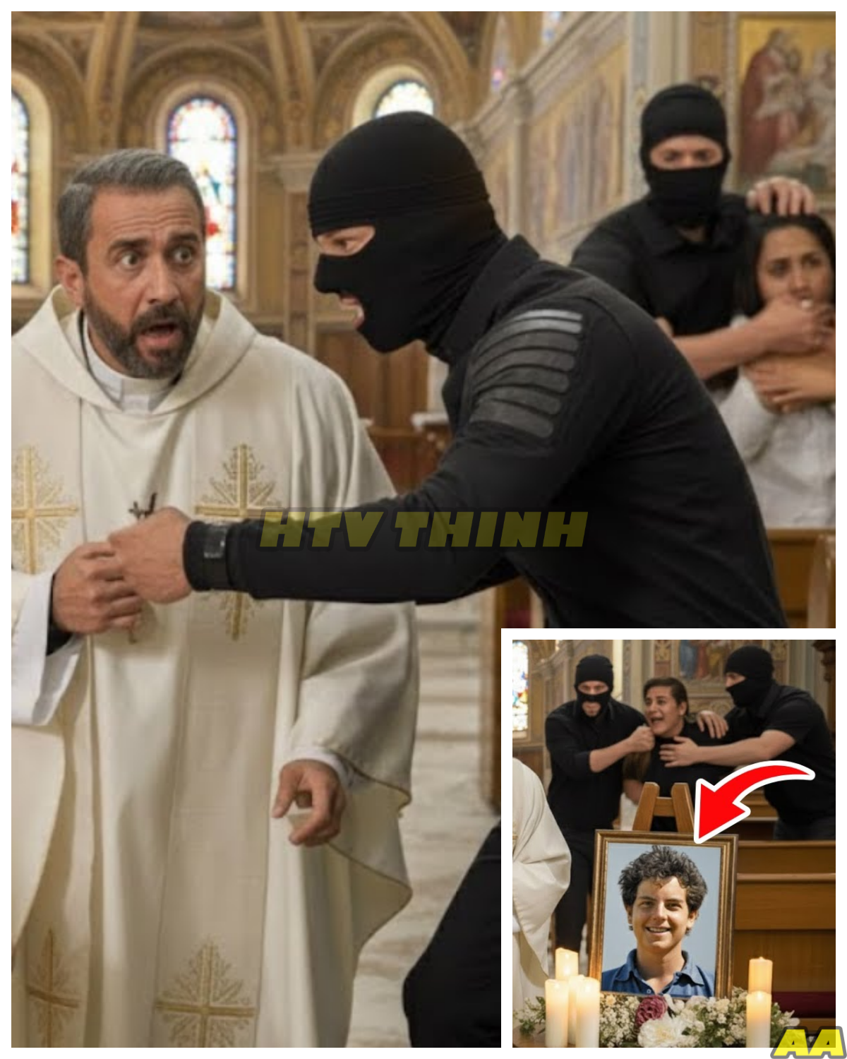 Five atheists fired 12 shots at a praying priest, Carlo Acutis; all shots missed!!!