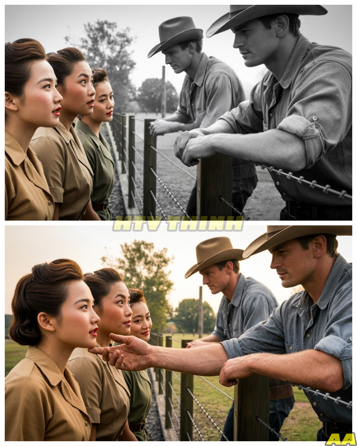 “Three Times Bigger Than Japanese Men”—Japanese POW Women Compared American Cowboys to Soldiers Back !!!