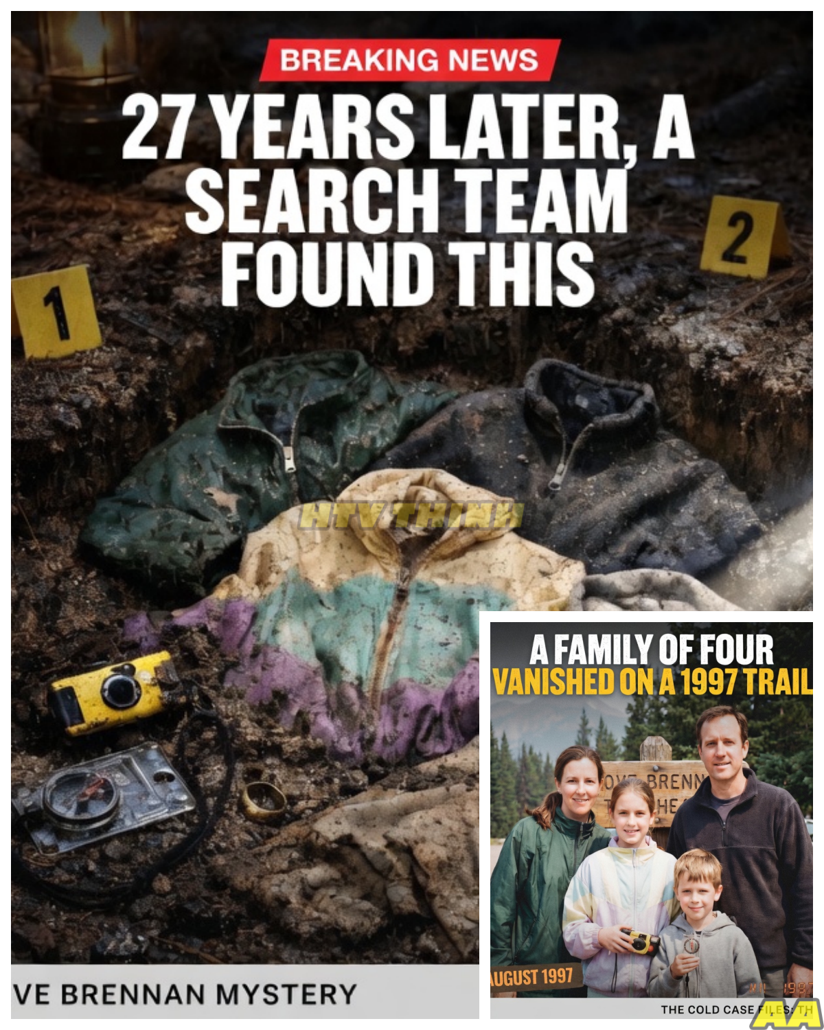 A Family of Four Vanished on a 1997 Trail — 27 Years Later, a Search Team Found This !!!