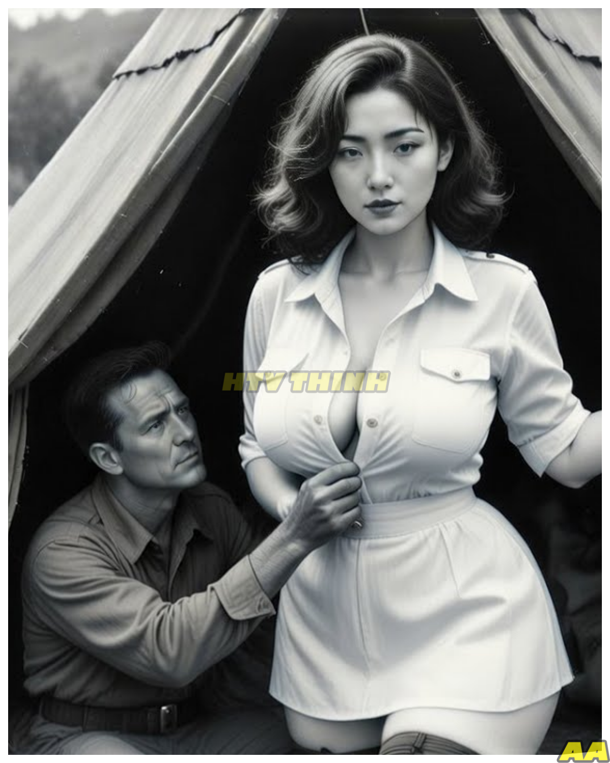 “You’ll Sleep in My Tent!” — Why a Japanese Girl POW Froze When an American Soldier Said This !!!