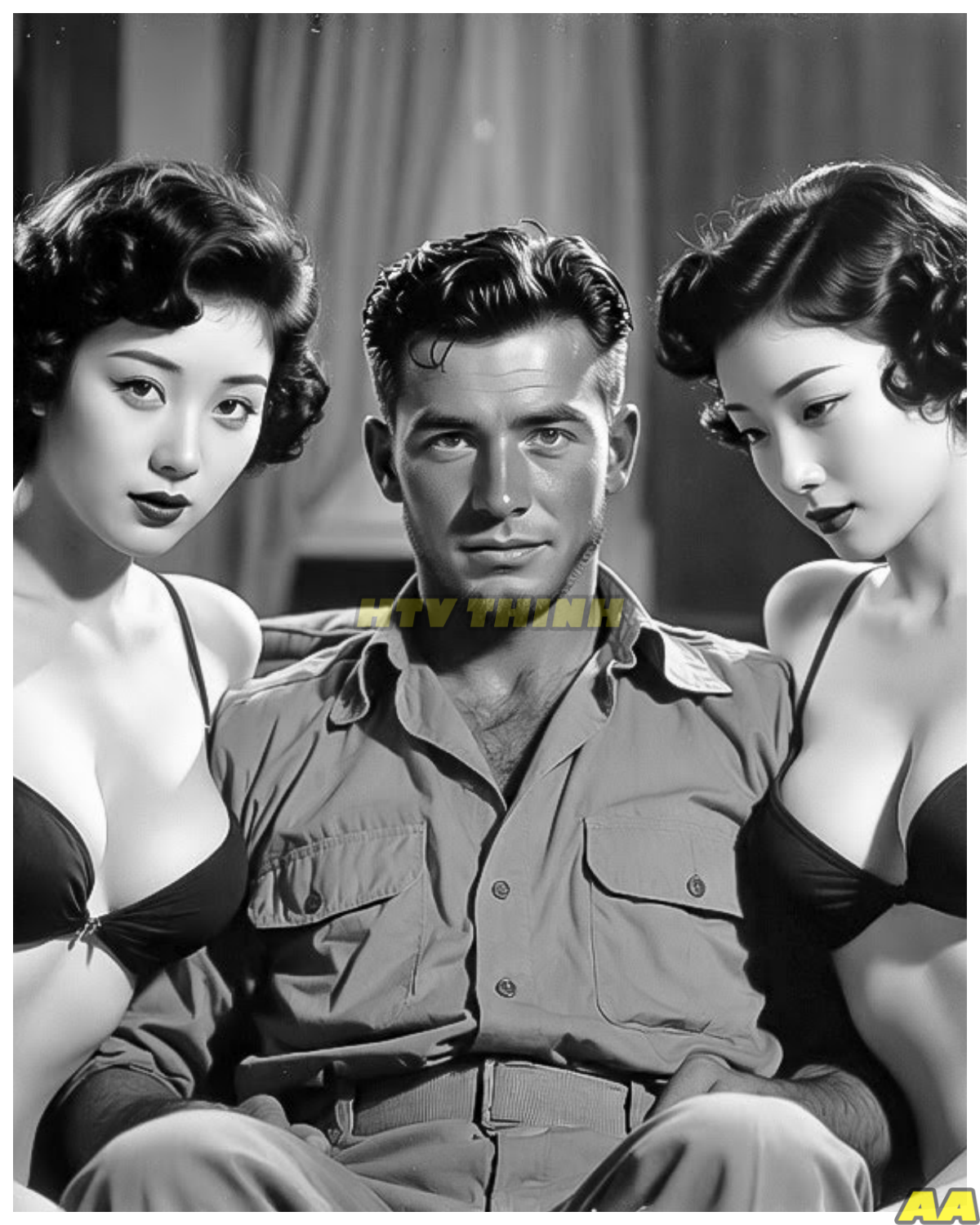 Nearly Half of Japanese Women POWs Wanted to Stay With One American Soldier at Night !!!