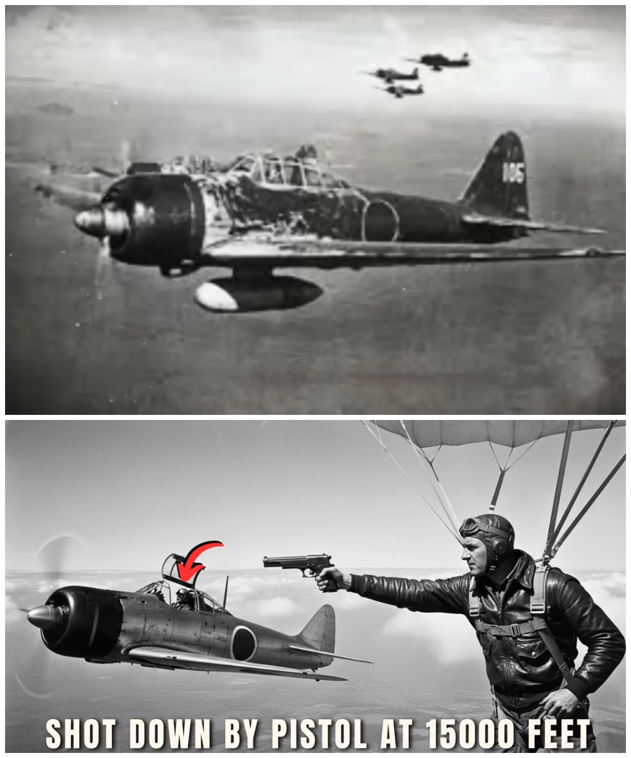 When This B-24 Liberator Pilot Shot Down a Japanese Plane — With His Pistol at 15,000 Feet
