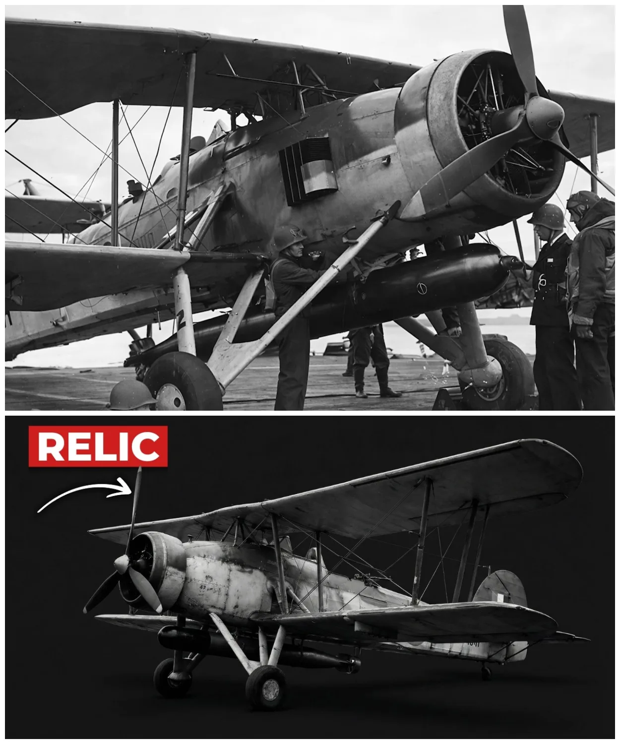 Why This ‘Ridiculous’ British Biplane Crippled The Most Powerful Battleship Ever Built