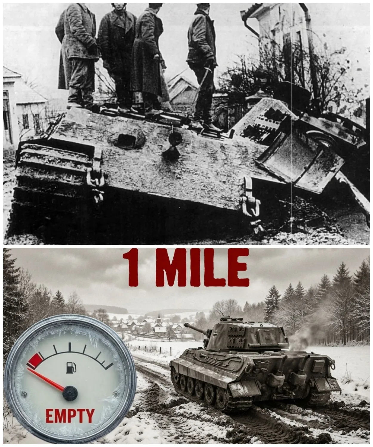 1 Mile.That’s How Close Germany’s Best Panzers Got Before Their Engines Died
