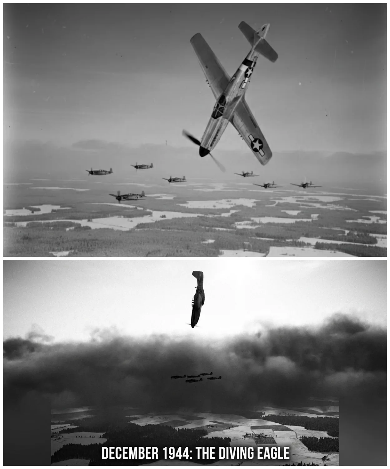 Why Would a P-51 Dive Straight Into Eight Fighters