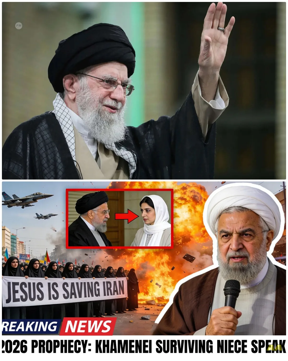 PANIC IN IRAN – Khamenei’s Surviving Niece Goes Viral — _Jesus Will COMPLETELY Take Over Iran in 2026