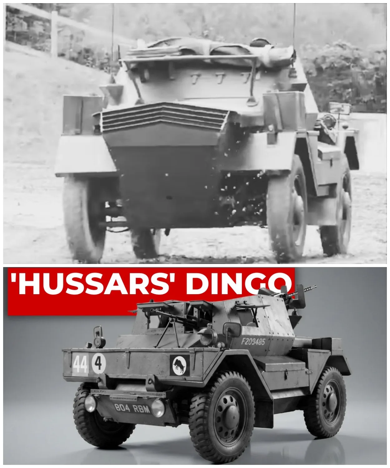 Why This ‘Forgotten’ British Scout Car Was Almost Impossible To Hit And Almost Impossible To Stop