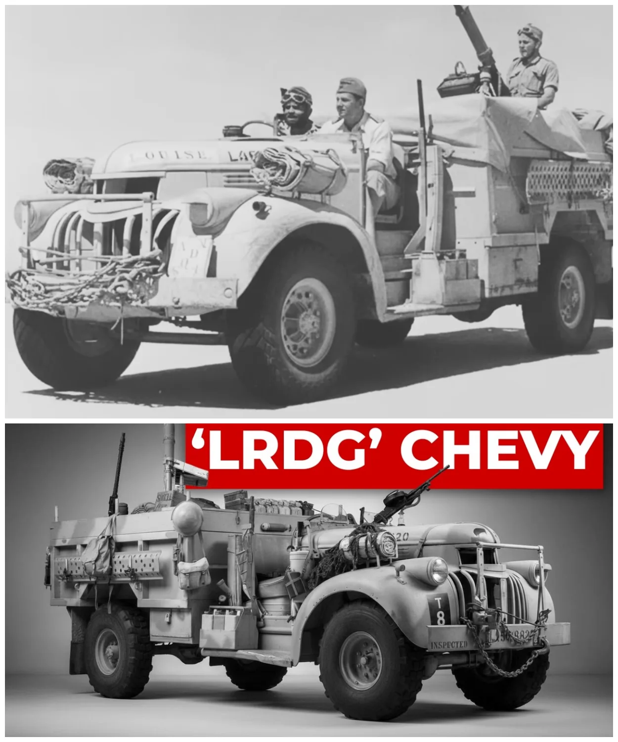 The “Crude” British Desert Truck That Let Six Men Wage War Five Hundred Miles Behind Rommel’s Lines