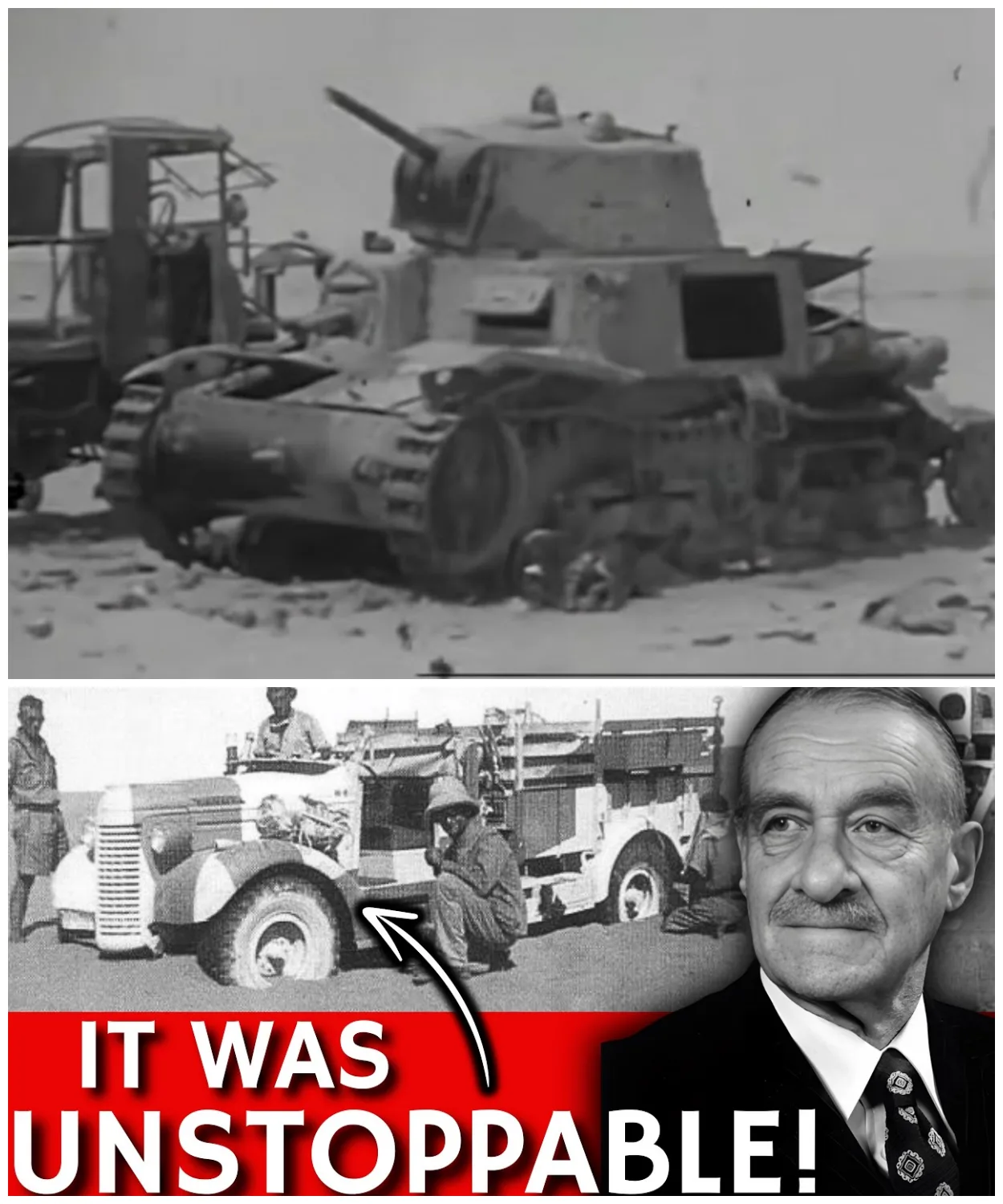 The GENIUS Engineer Who Turned A Grocery Truck Into Britain’s Deadliest Desert Weapon !