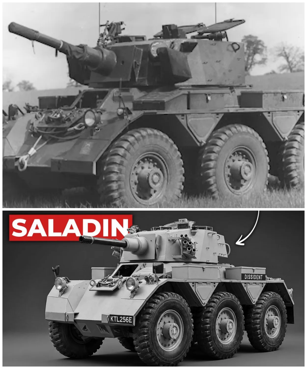 The ‘Ridiculous’ British Car That Carried A Tank Gun On Six Wheels — And Actually Worked Alvis Sal