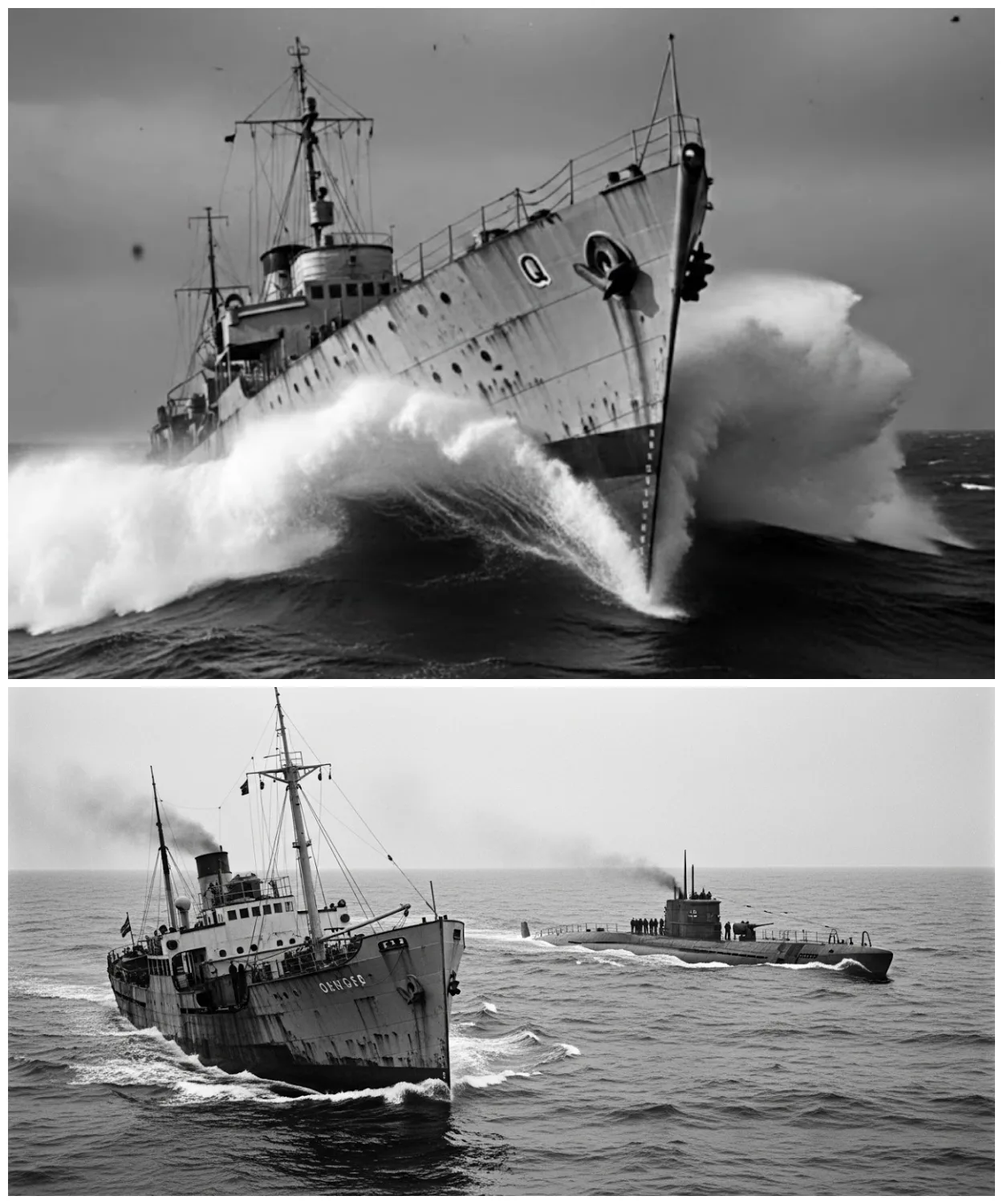 The British Fake Tanker Ship That Lured German U-Boats to the Surface and Destroyed Them