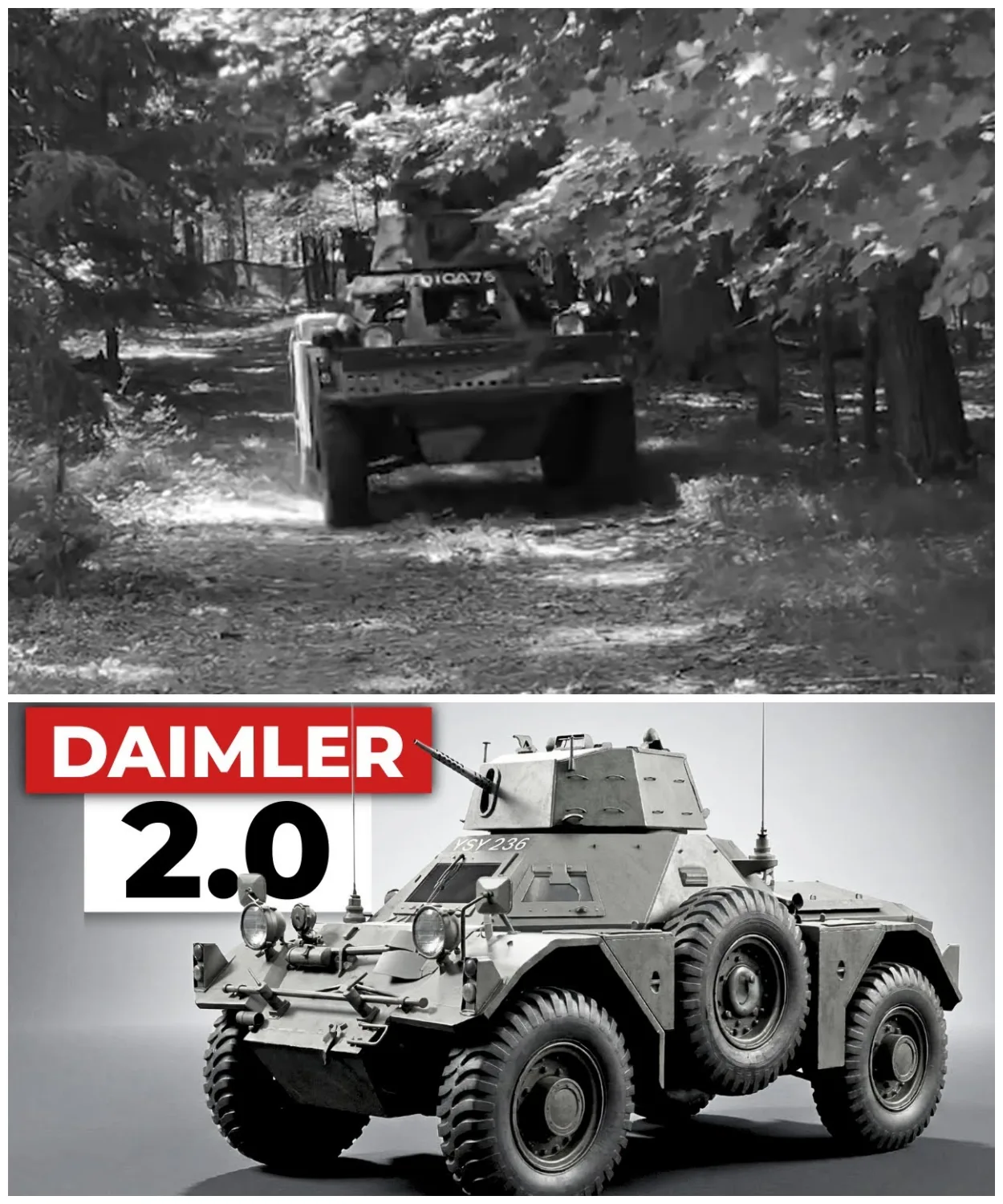 The ‘Cold War Child’ Of Britain’s Greatest WWII Armoured Car