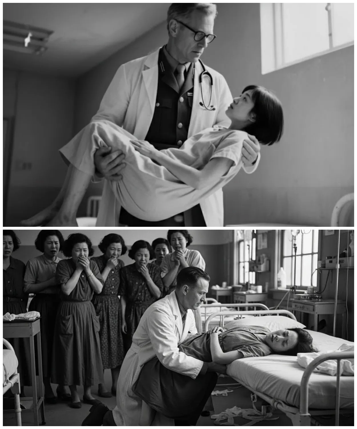 “The Entire Ward Fell Silent,” Japanese Female POWs Sobbed When Americans Lifted Their Dying Friend