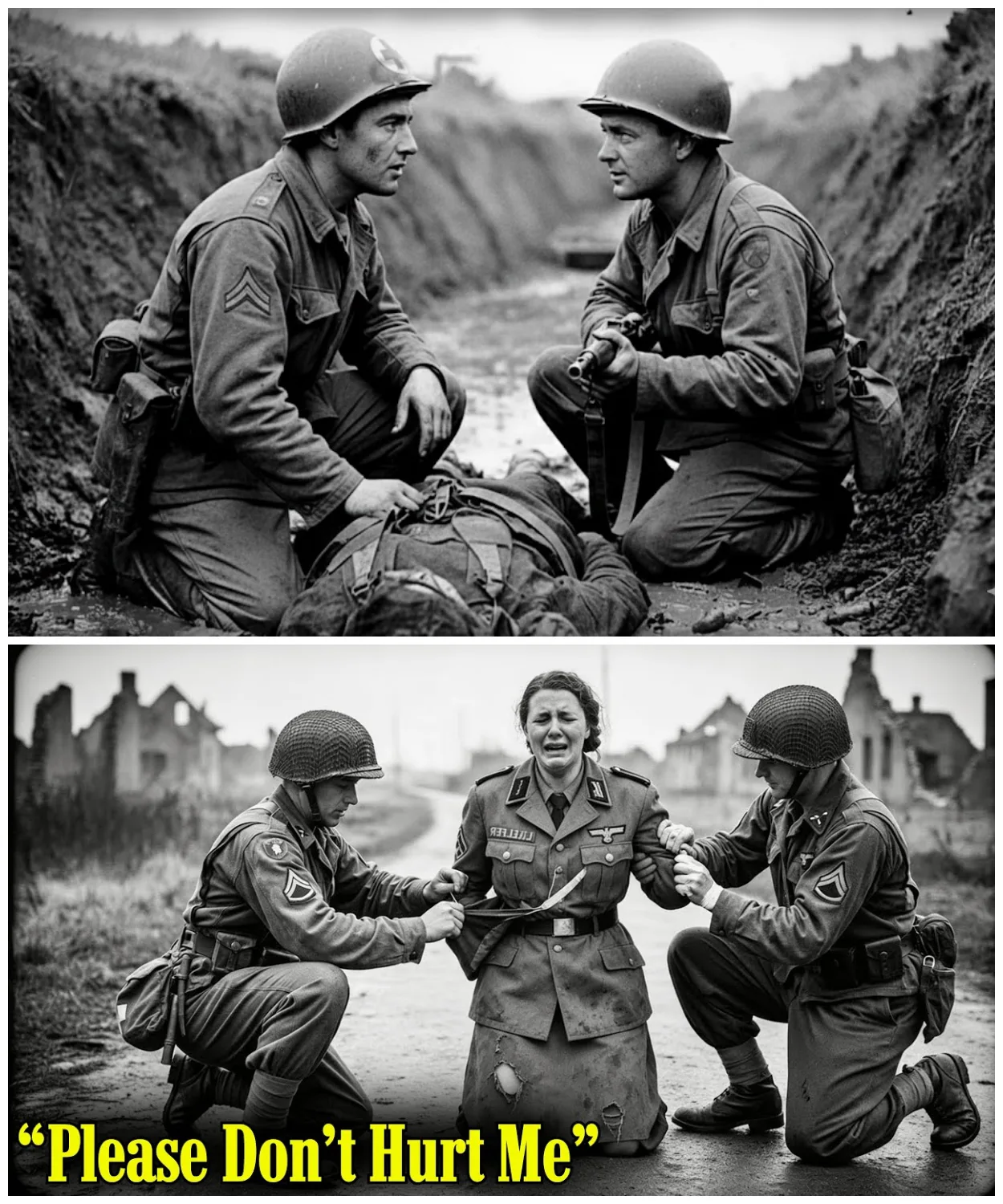 A German Woman Trembled in Fear—What a U.S.