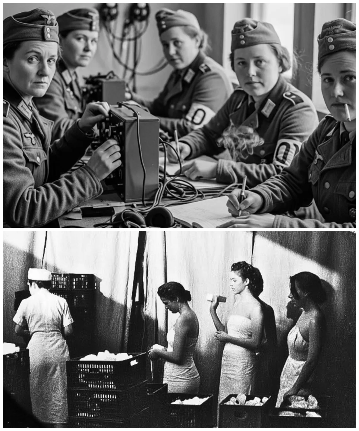 German Women POWs Got Hot Showers With Soap — First in Years