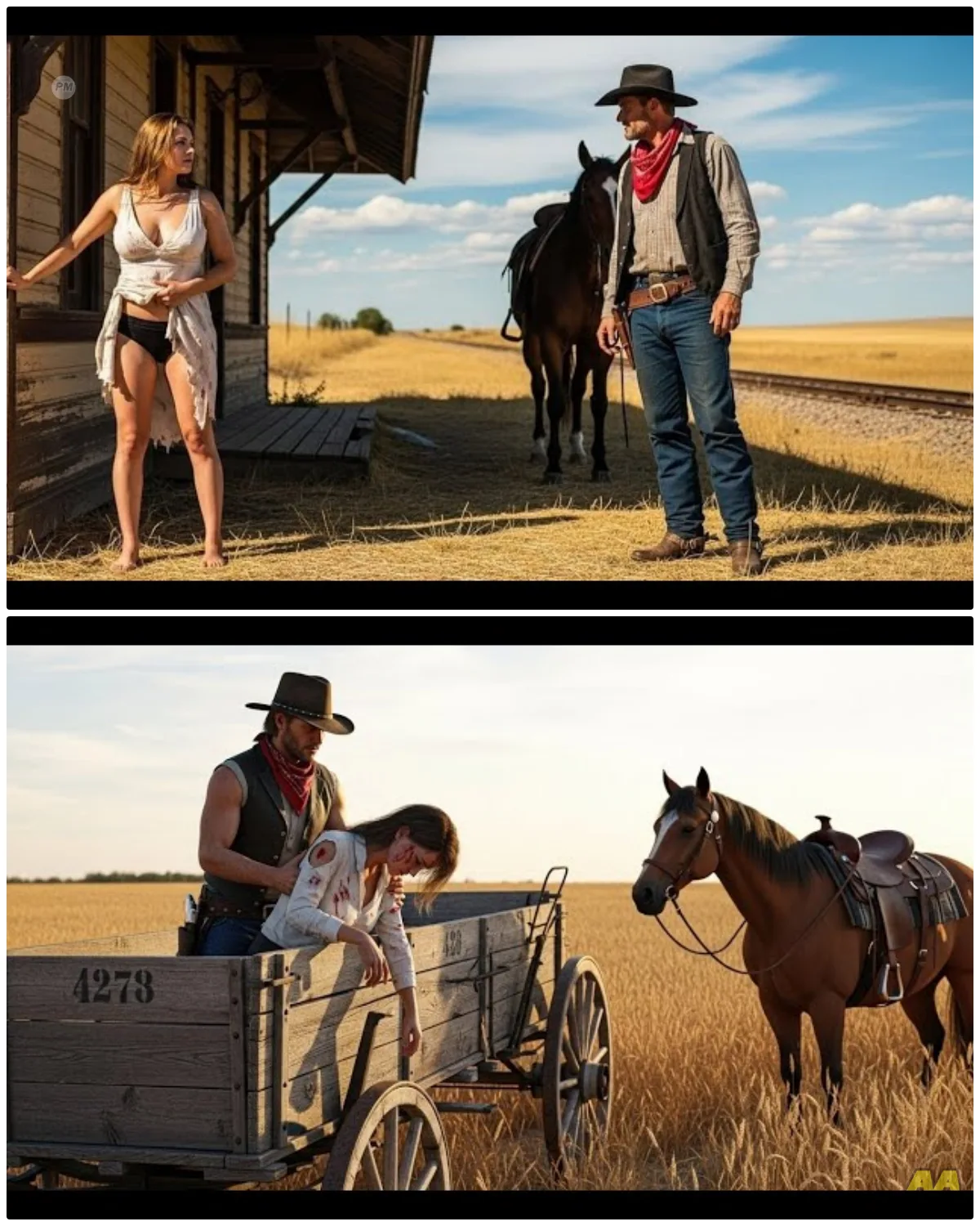 “I Beg You… it hurts so bad…” — The Rancher Froze… Then Said Softly “It’ll Be Quick.”