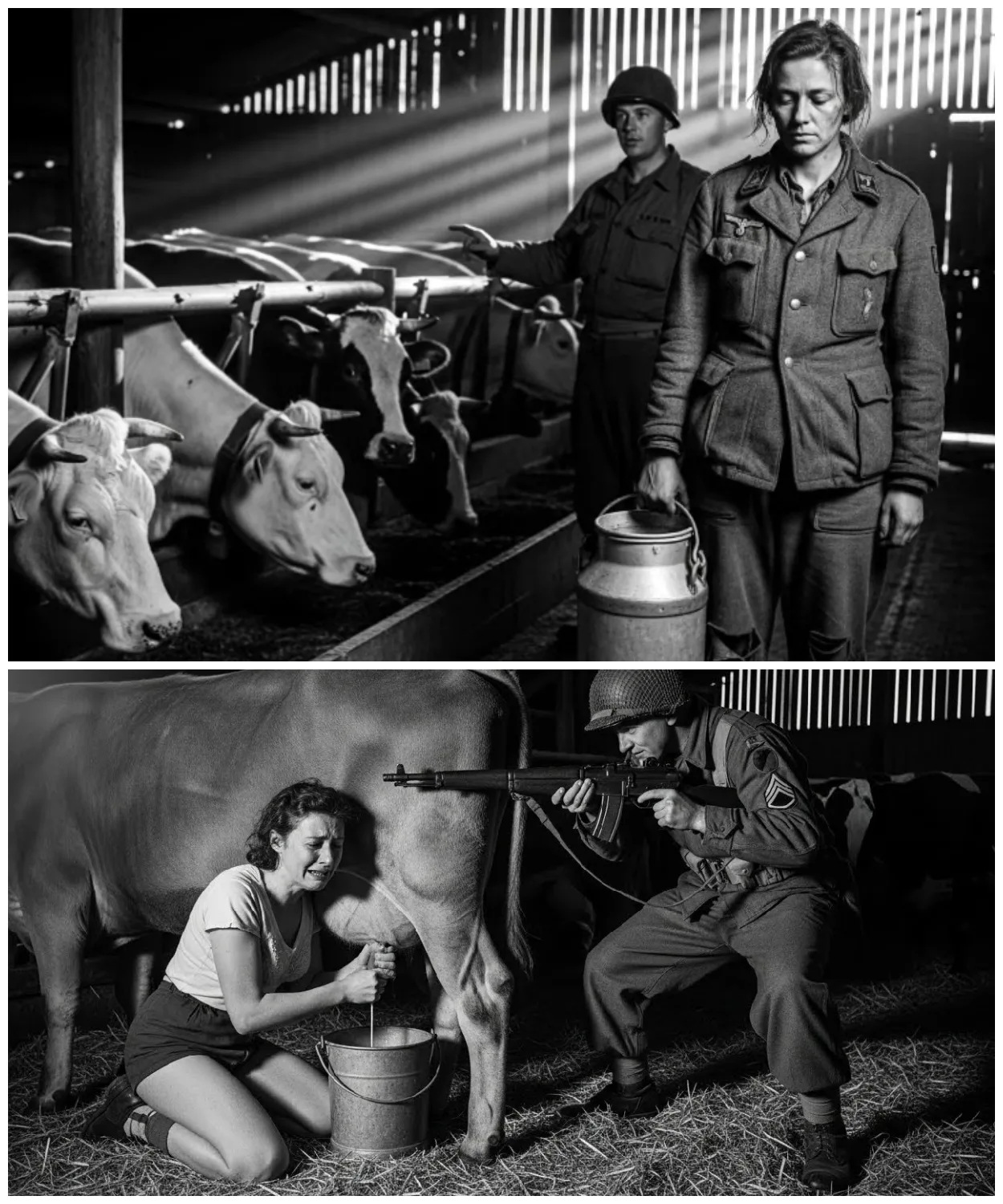 “Milk the Cows With Your Bare Hands” — What German Women POWs Were Forced to Squeeze Was Humiliating