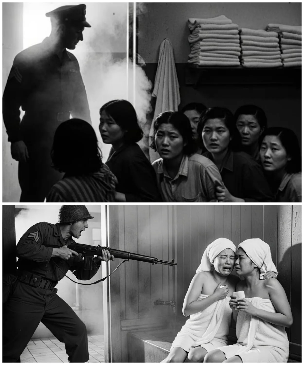 “Wash Each Other, Every Part” — The Embarrassing Order Given to Japanese Female POWs in the Bath.