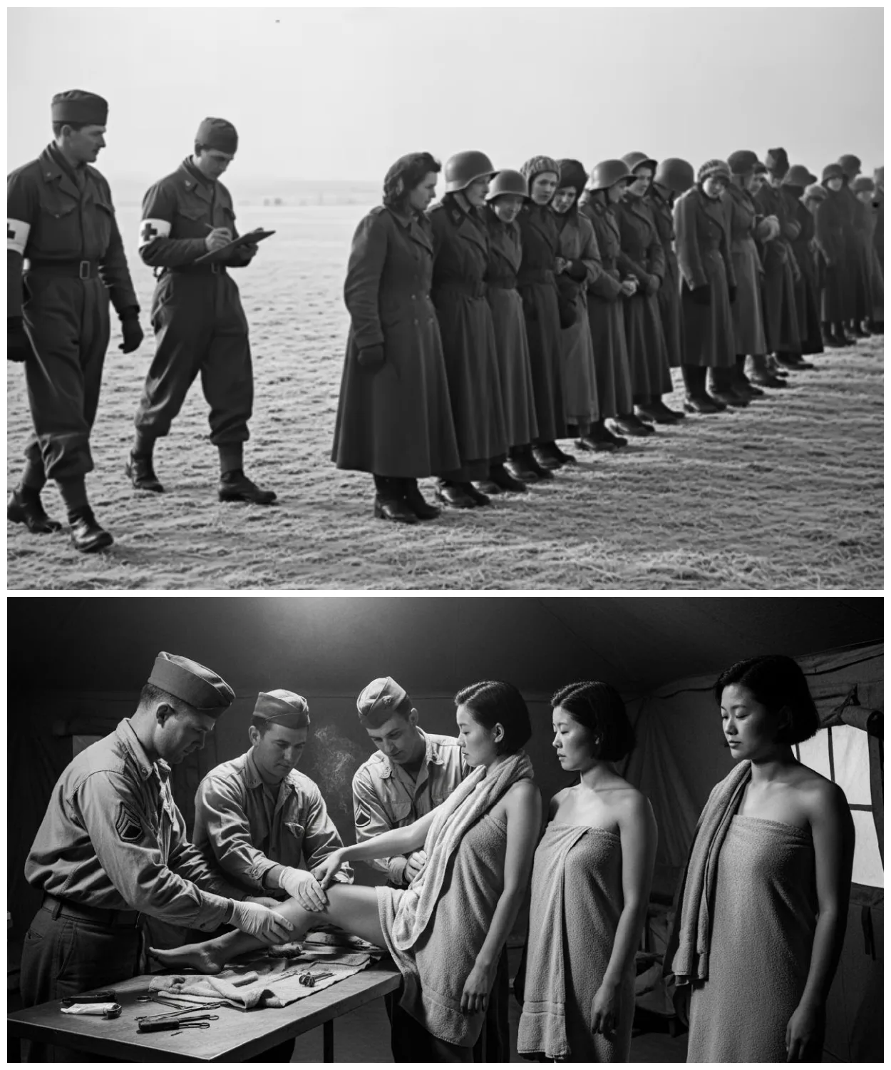 They Inspected Our Bodies — What Happened Next Left German Women POWs Disgusted