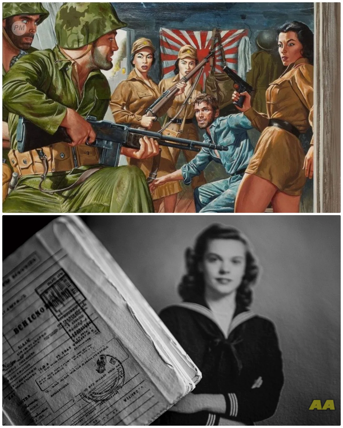 She Smiled at the Camera — While Japan Tortured the Girl on the Army Poster