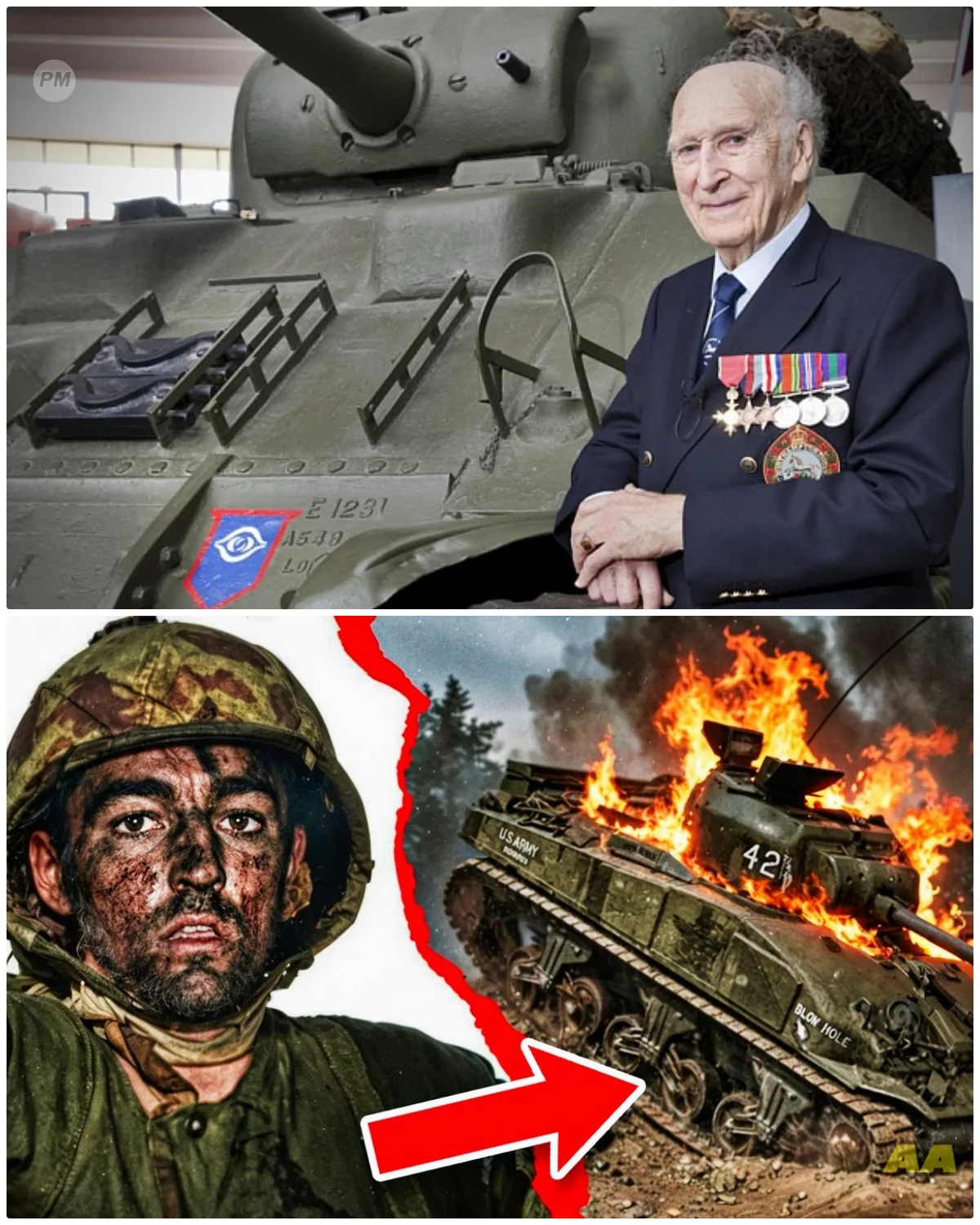 A single hit could turn a WWII Sherman tank into a burning trap in seconds — and the crew had only moments to escape.