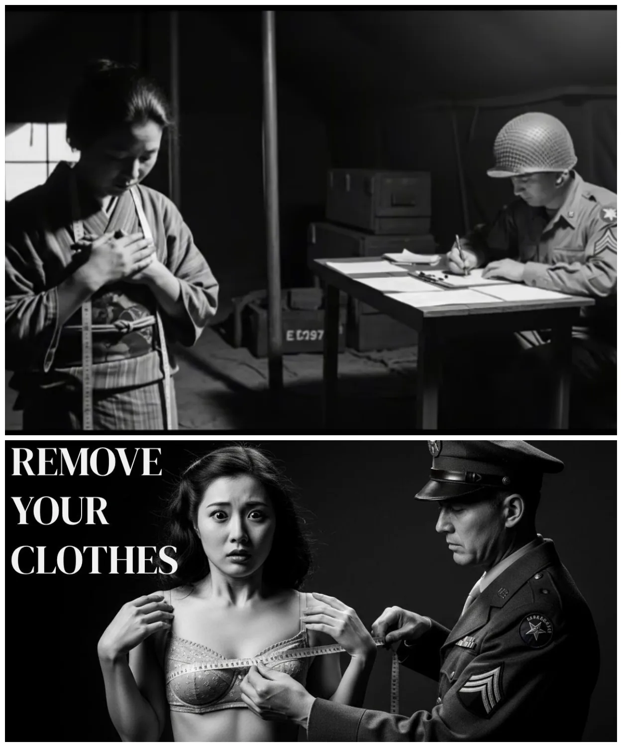 “They Measured Our Chest” — The Day Japanese Women POWs Thought They’d Die (But Didn’t)