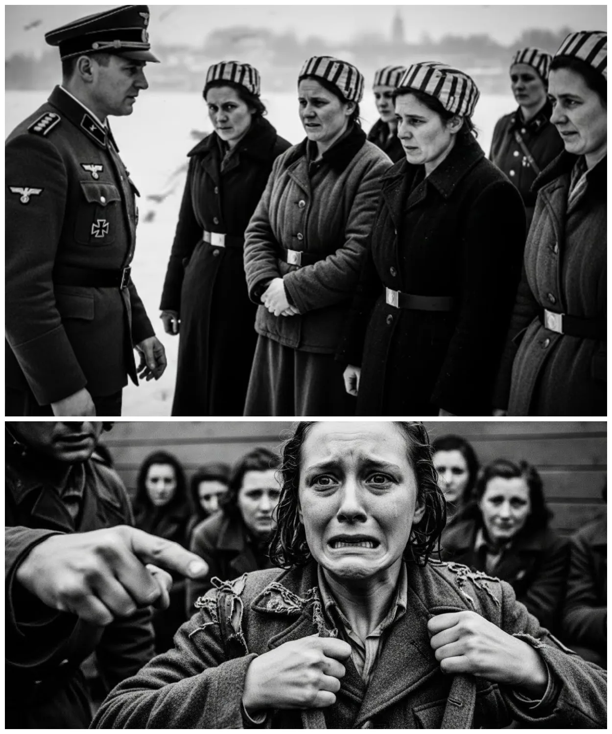 “Take Off Your Wet Uniform” — What German Female POWs Felt When the Officer Opened The Coat