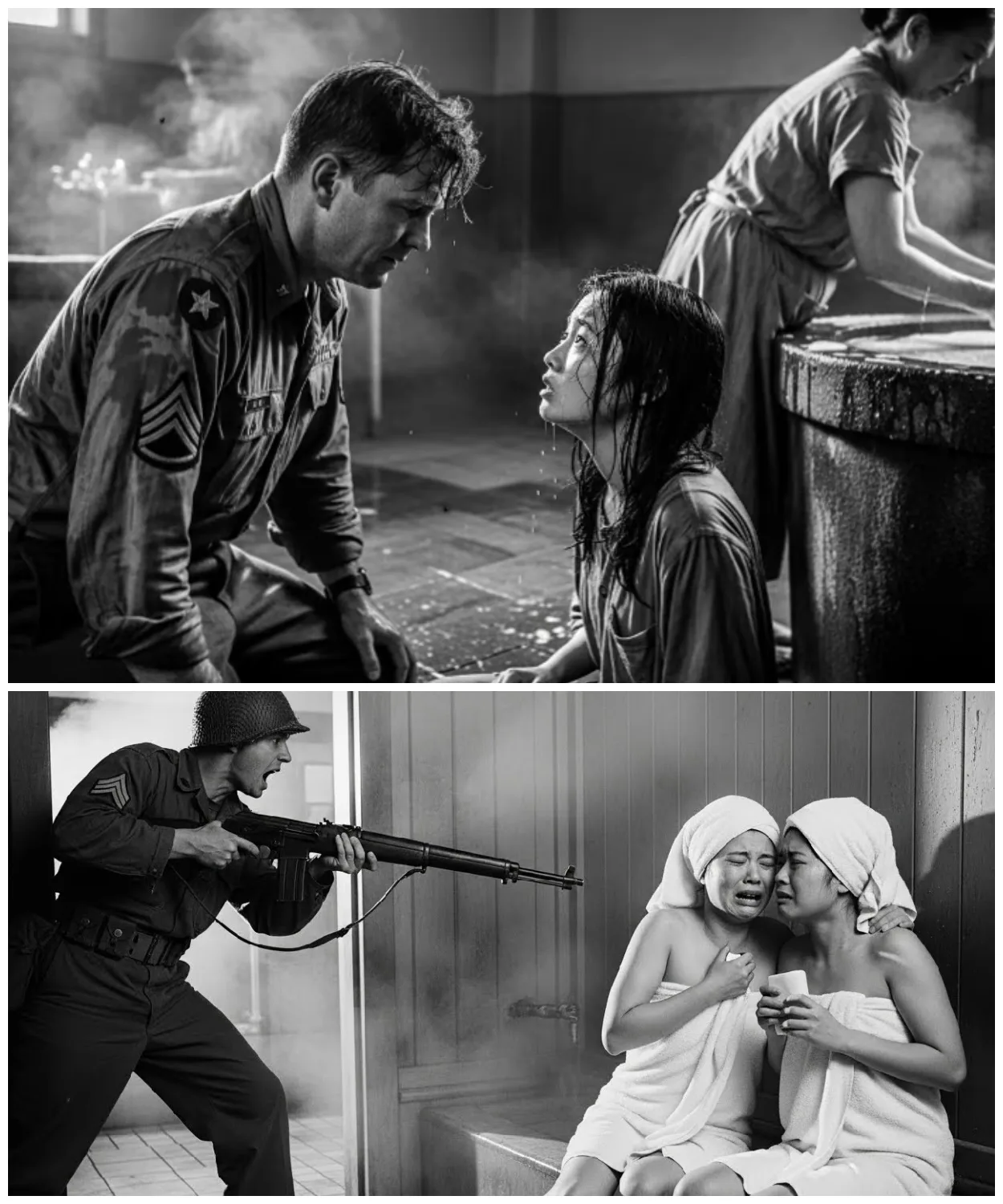 “Wash Each Other, Every Part” — The Embarrassing Order Given to Japanese Female POWs in the Bath.