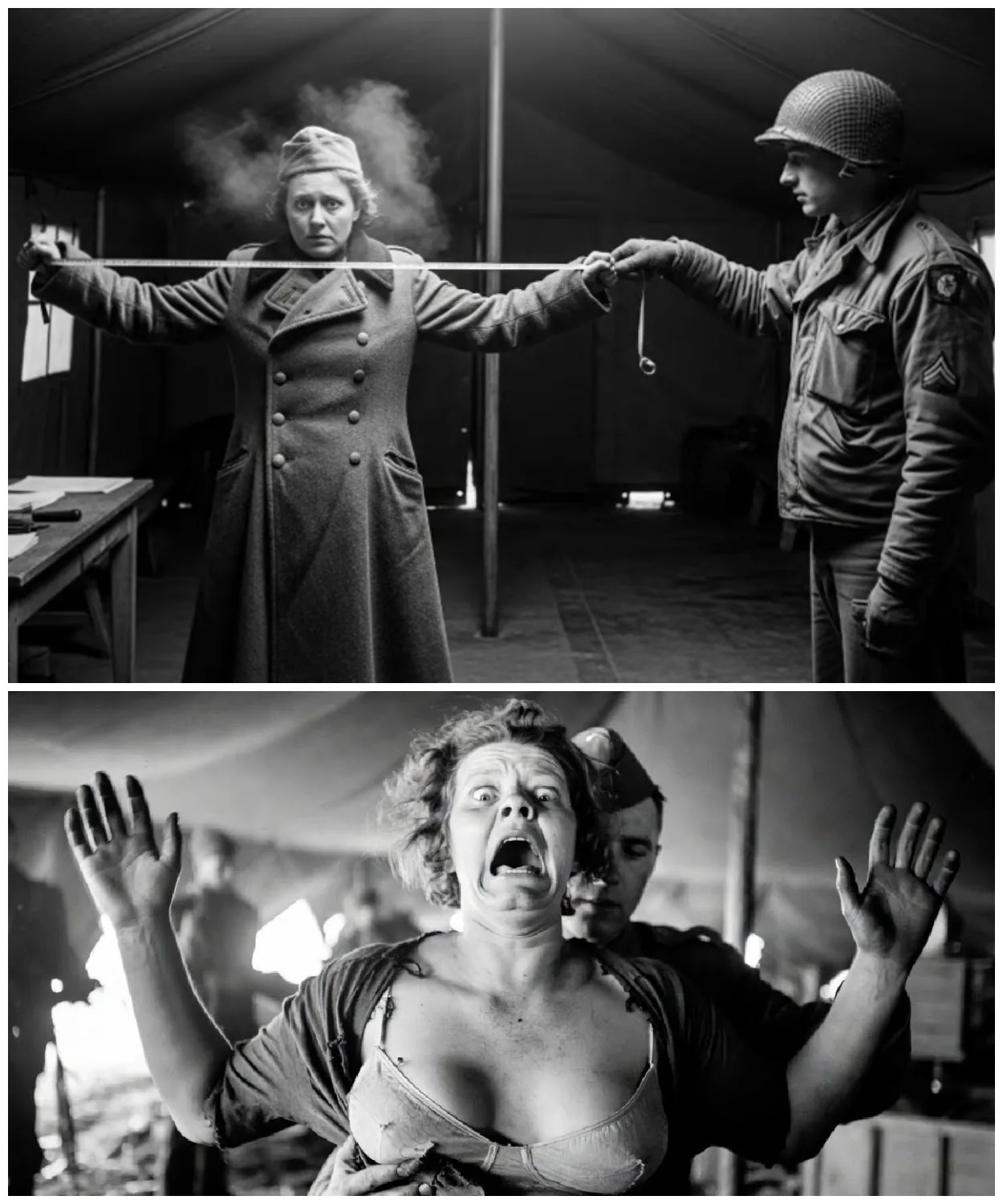 “Step Closer Until Our Bodies Touch” — The Order That Made German Women POWs Feel Trapped Forever