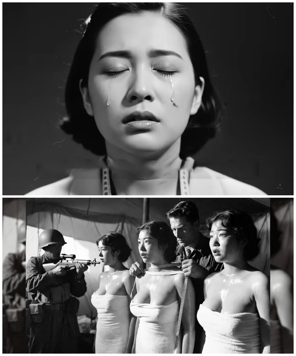 “We Need to Measure Your Bodies” — The Inspection That Shocked Japanese Women POWs