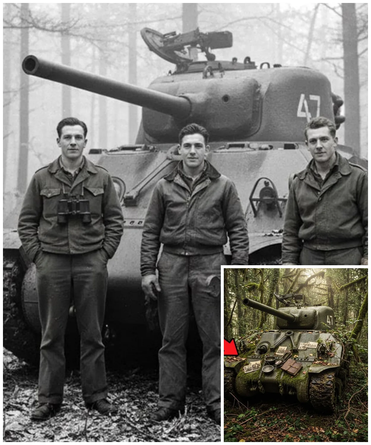 3 Tank Crewmen Vanished In 1944 — 65 Years Later, Their Vehicle Was Found Almost Intact…
