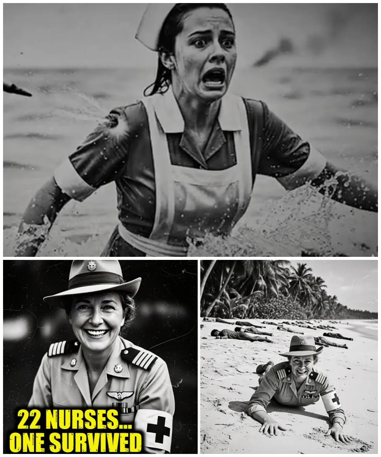 One Bullet Missed — The Dark WW2 Secret of 22 Nurses Hidden for 77 Years.