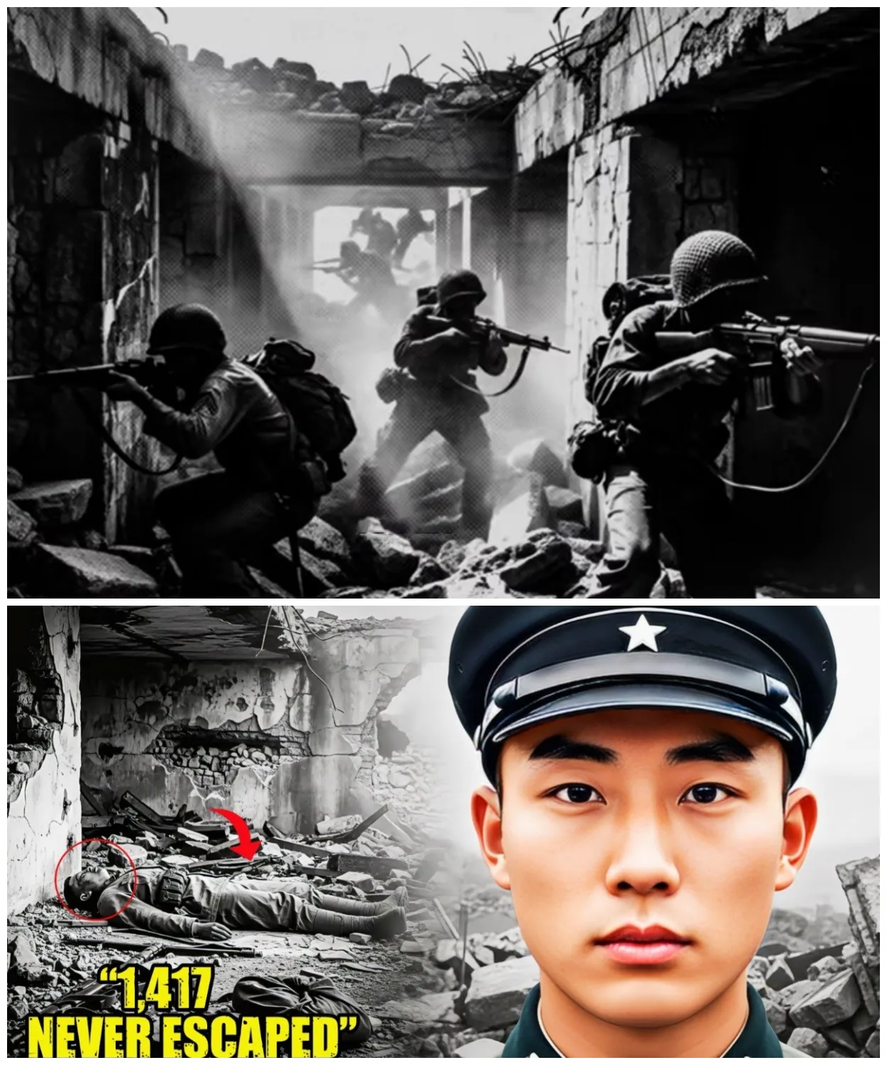 Buried Alive at Tarawa: 1,417 Bodies Found in Japanese Bunkers.