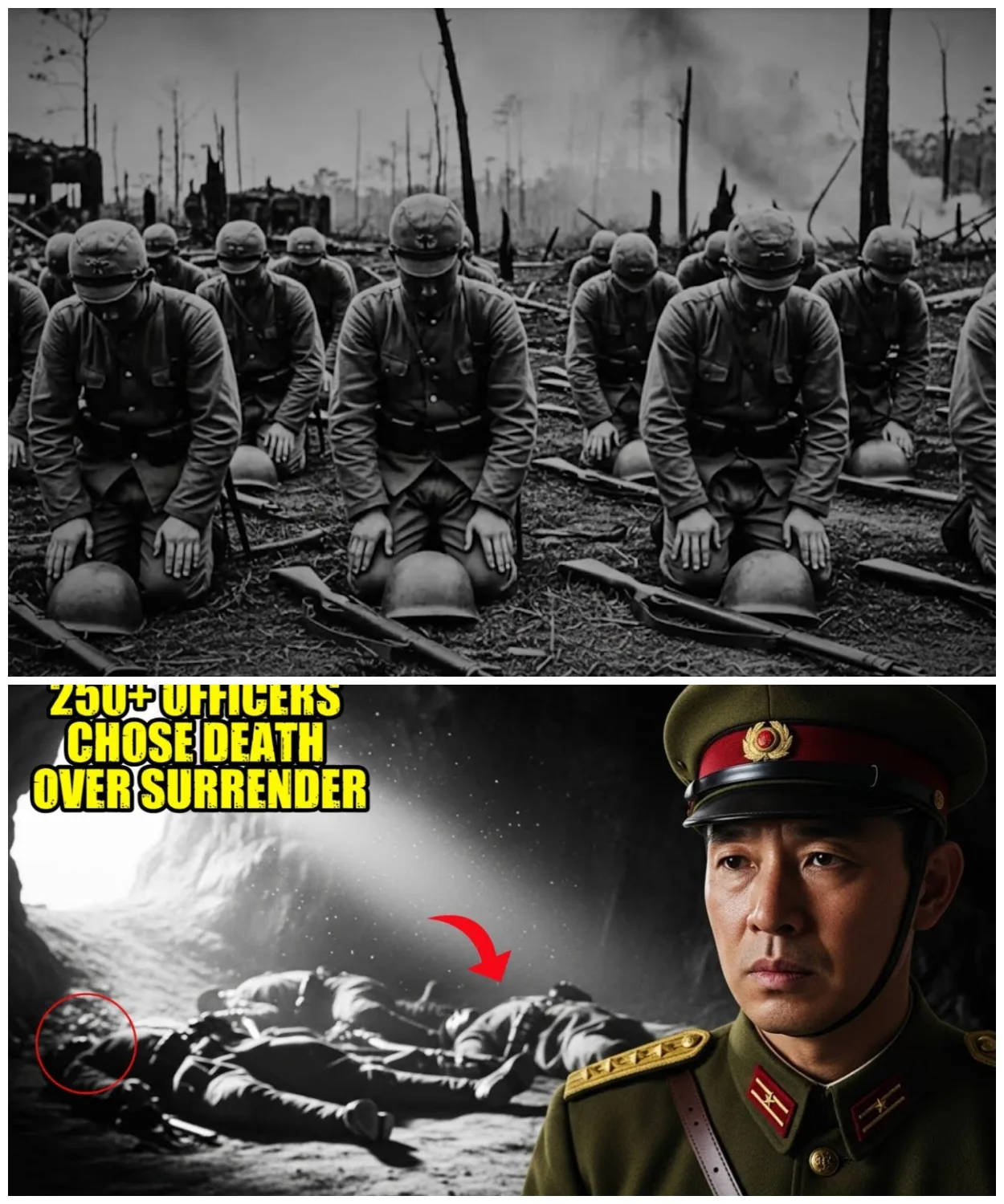 The Silent Suicide Wave: Why Hundreds of Japanese Officers Chose Death Over Surrender on Tinian.