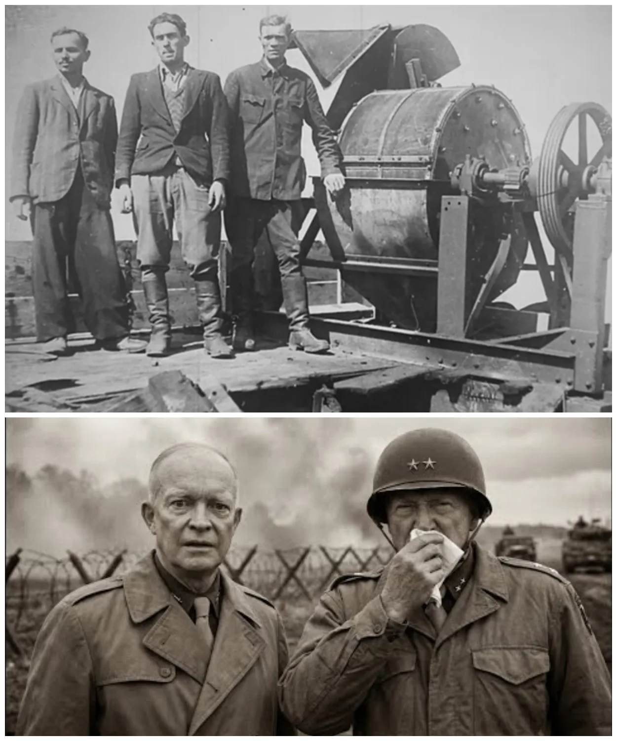 What Patton Made German Civilians Do When He Found the First Camp