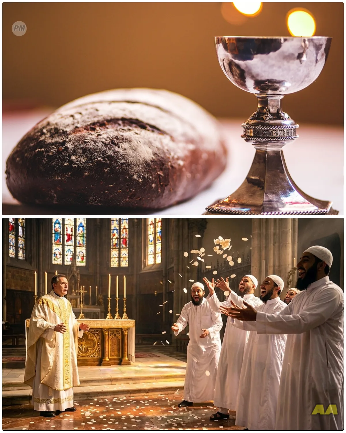 I Threw the Communion Bread Down and Light Filled the Altar