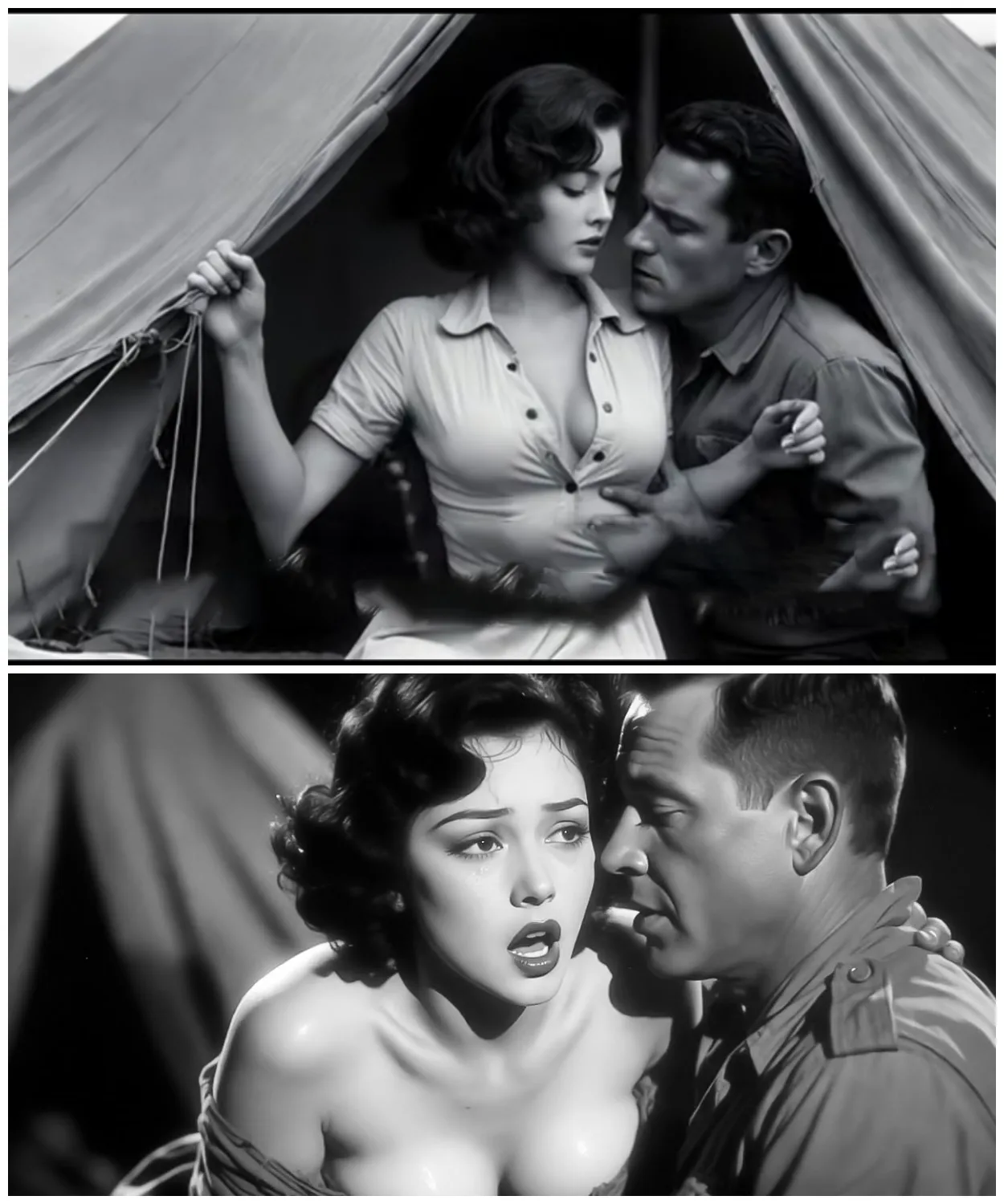 “I Don’t Want to Get Off You!” — Japanese Girl POW Begged to Stay in US Soldiers’ Tents