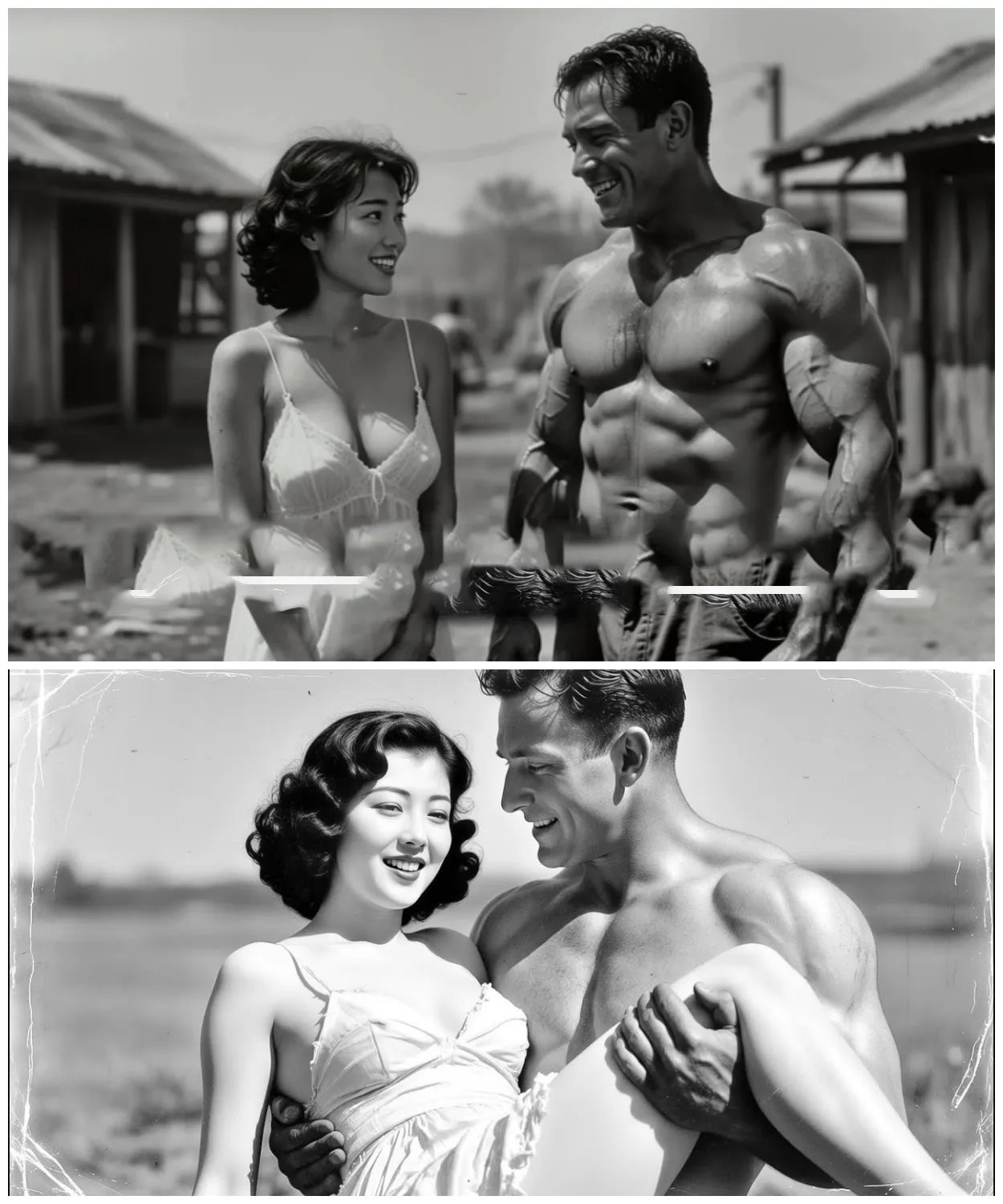 Japanese Woman POWs Fell in Love with the Athletic Bodies of American Soldiers After…
