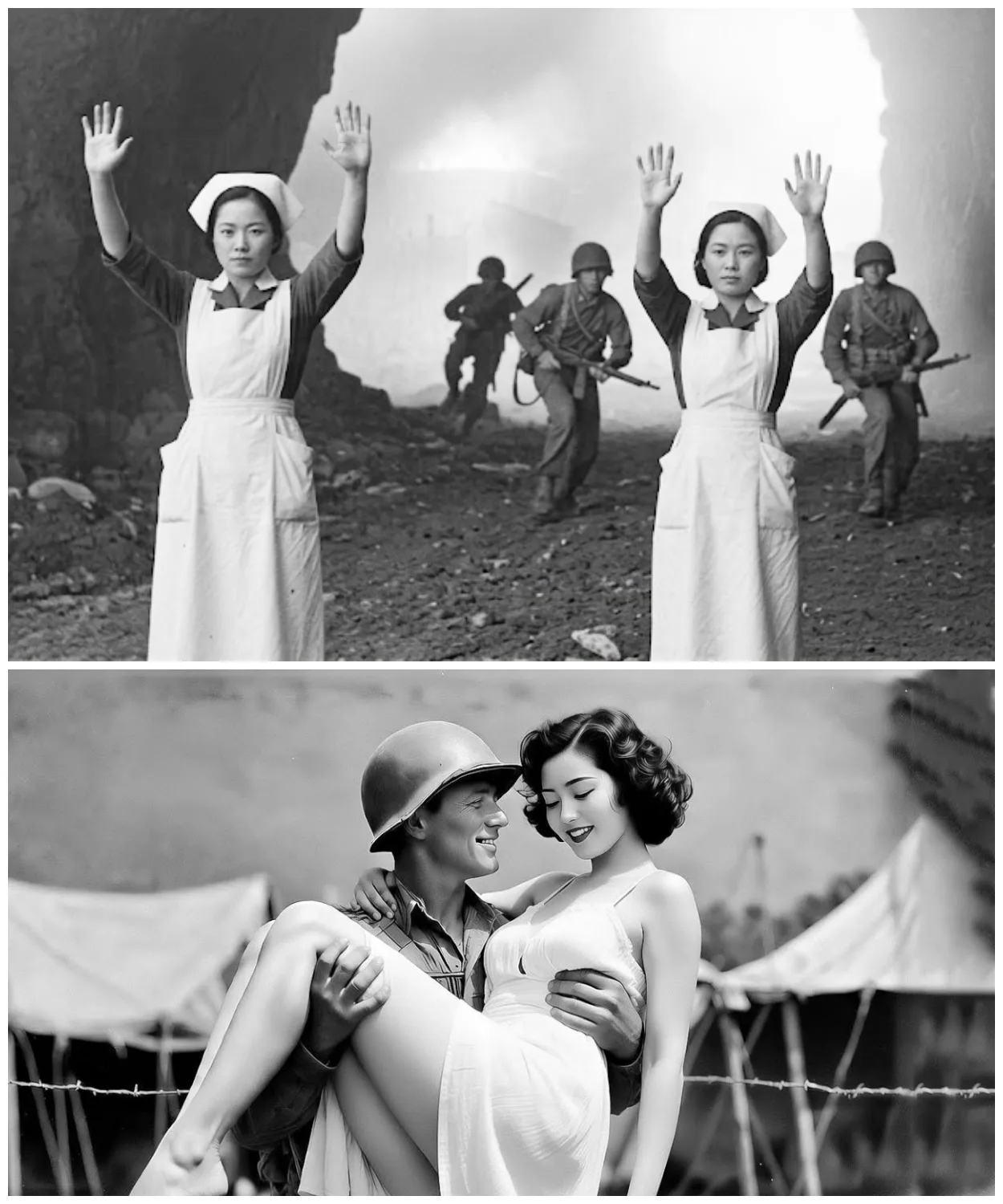 Japanese Woman POWs Stunned by What American Soldiers Did Afterwards (1945)